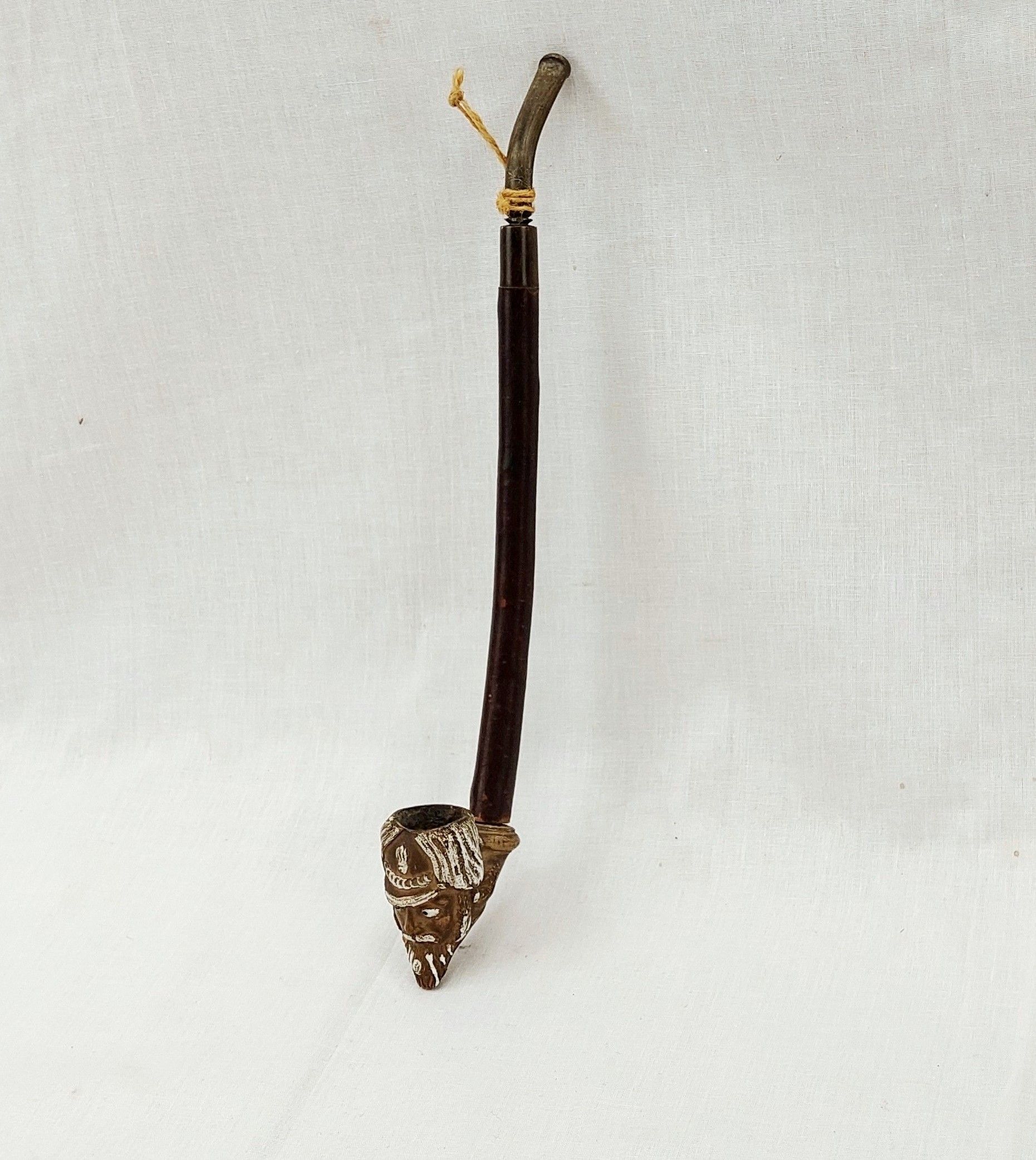 Vintage Long Stem Turks Head Pipe - Image 6
