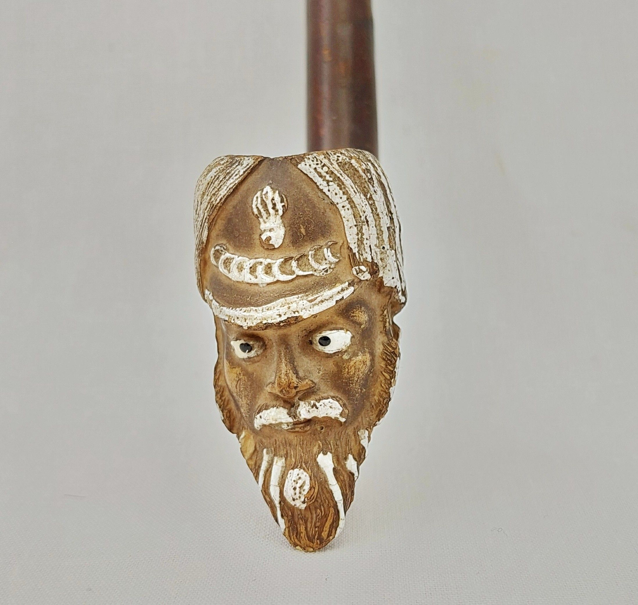 Vintage Long Stem Turks Head Pipe - Image 4