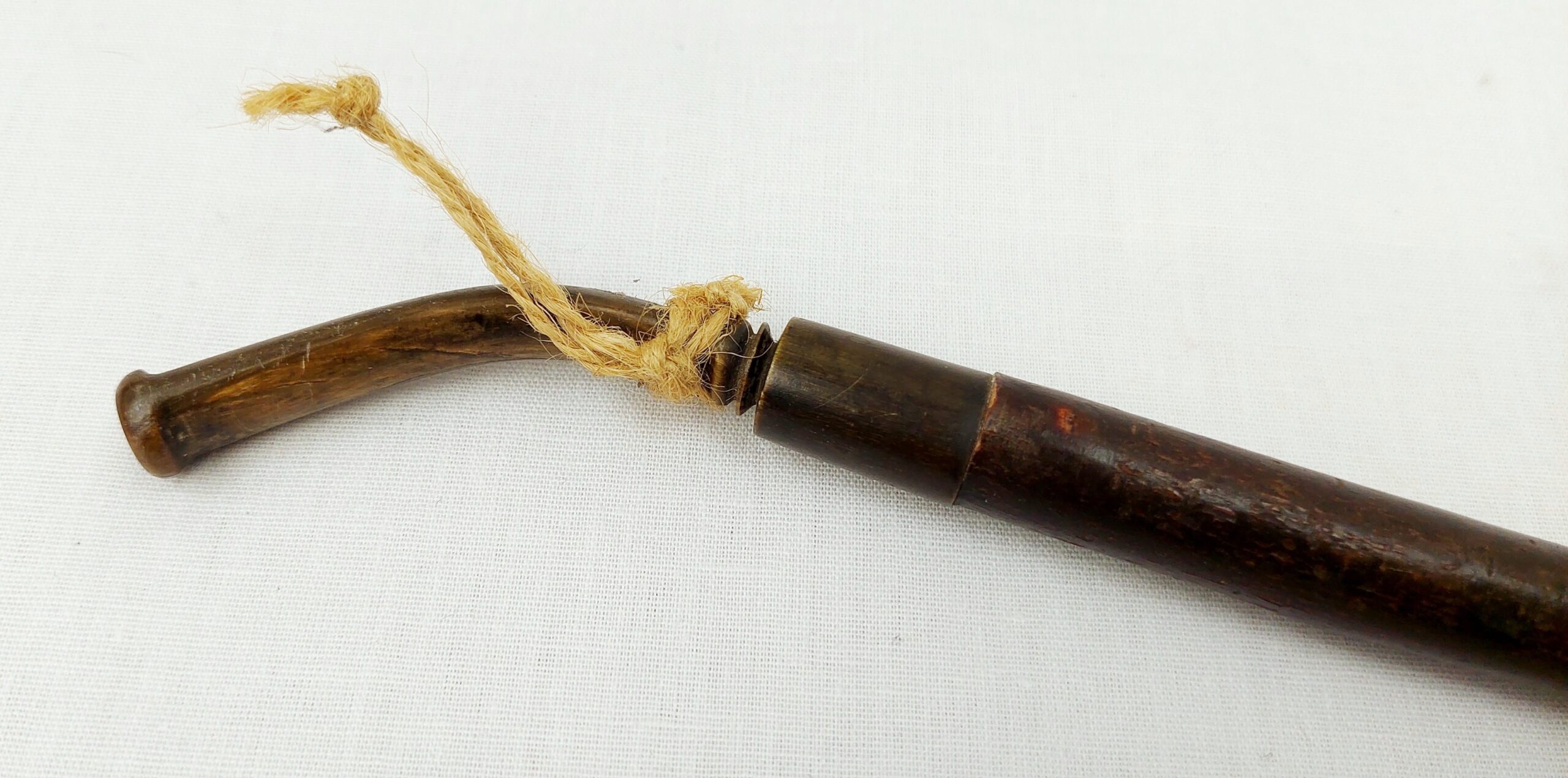 Vintage Long Stem Turks Head Pipe - Image 2