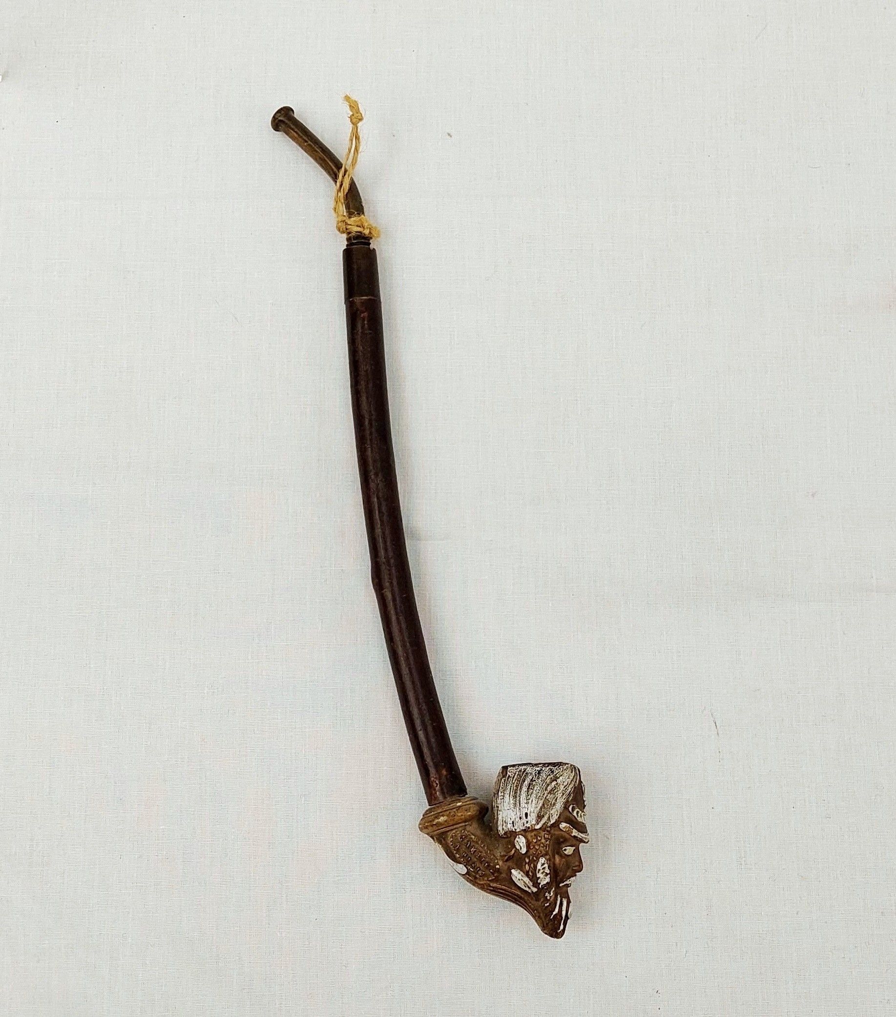 Vintage Long Stem Turks Head Pipe