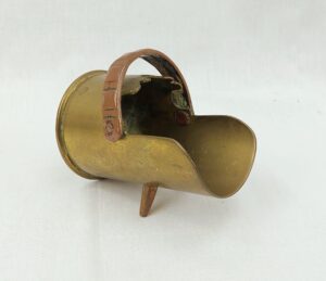WW1 German 1916 Dated Trench Art Coal Scuttle