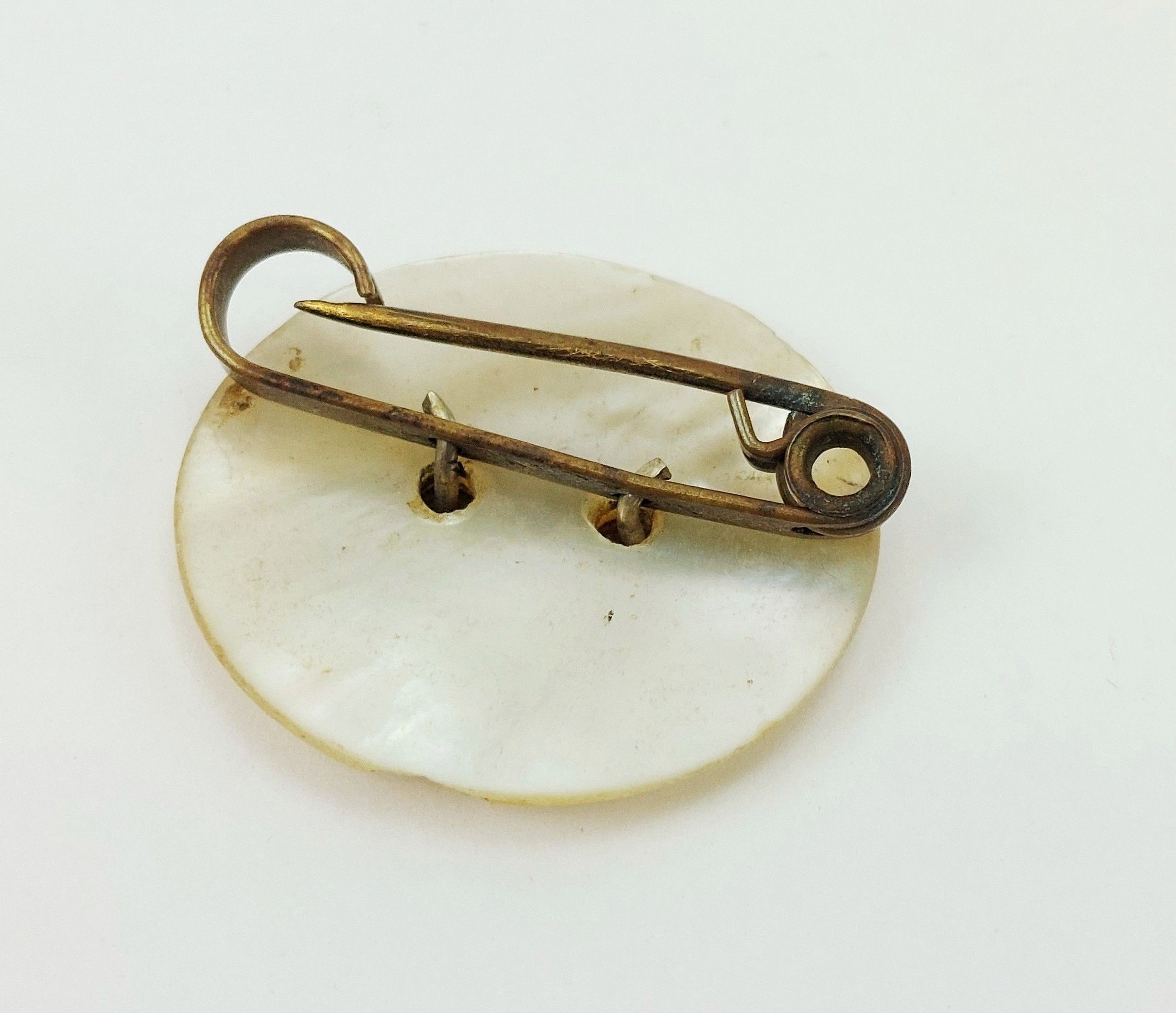 WW1 Royal Engineers Sweetheart Badge - Image 2