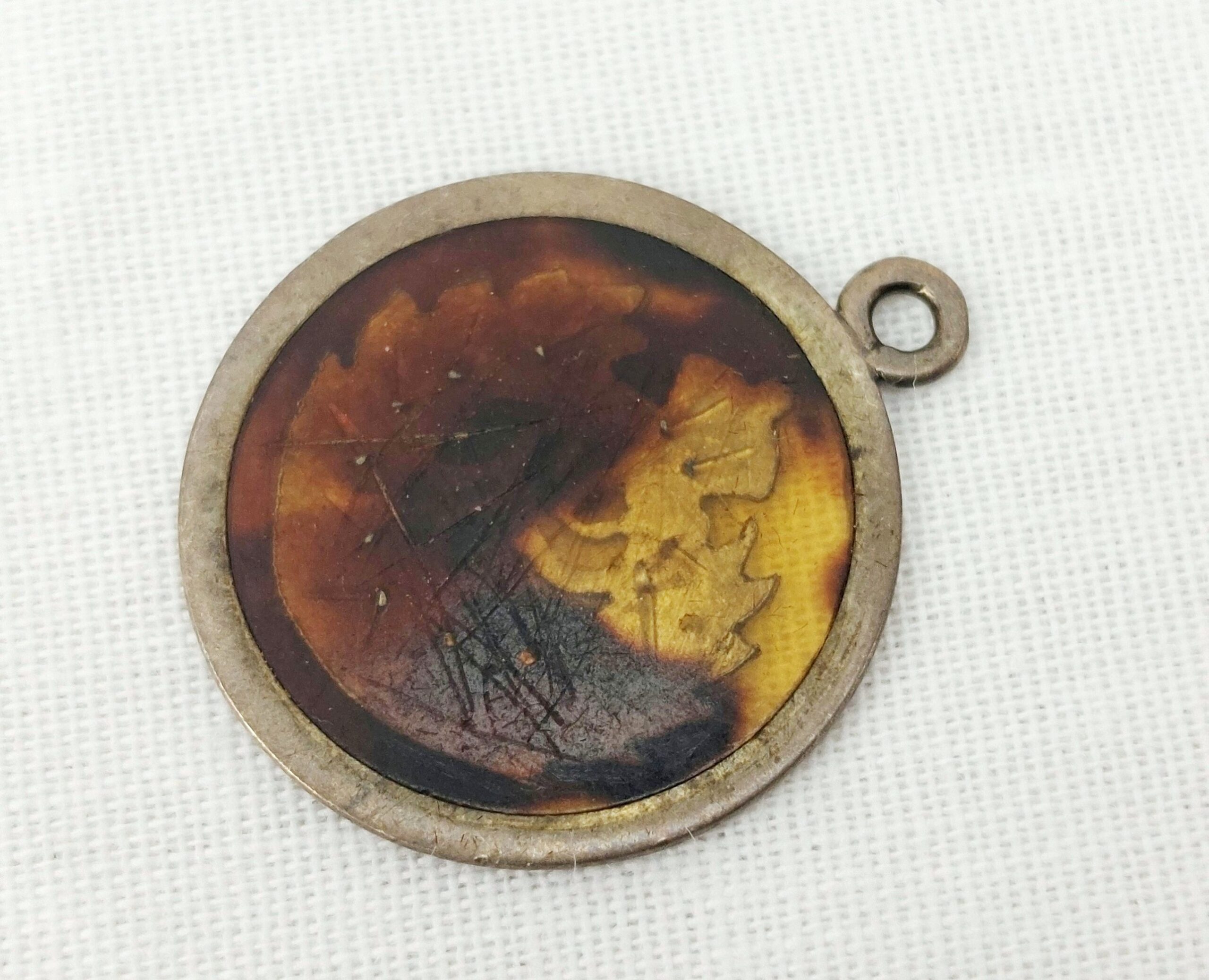 WW1 Silver Royal Engineers Sweetheart Fob - Image 3