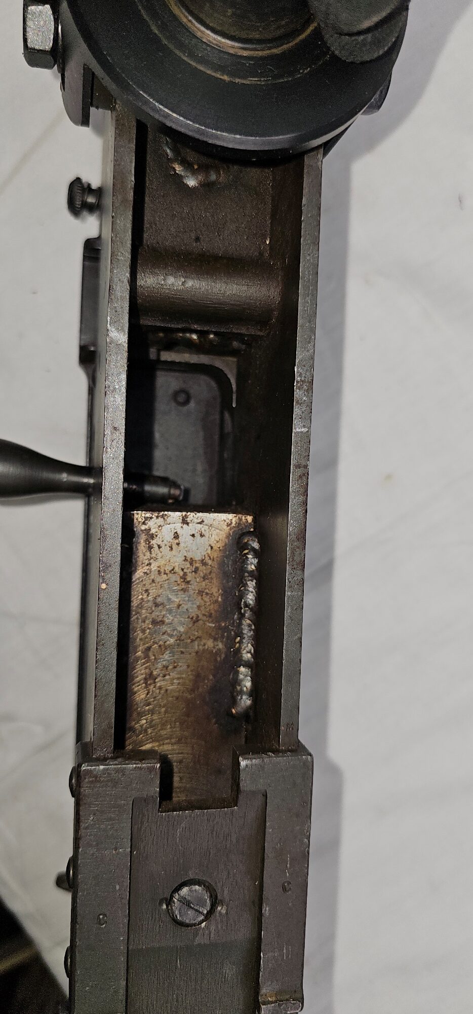 WW2 American US Browning .30 Cal Machine gun Model 1919 A4, Ammo Box and Tripod - Deactivated - Image 19
