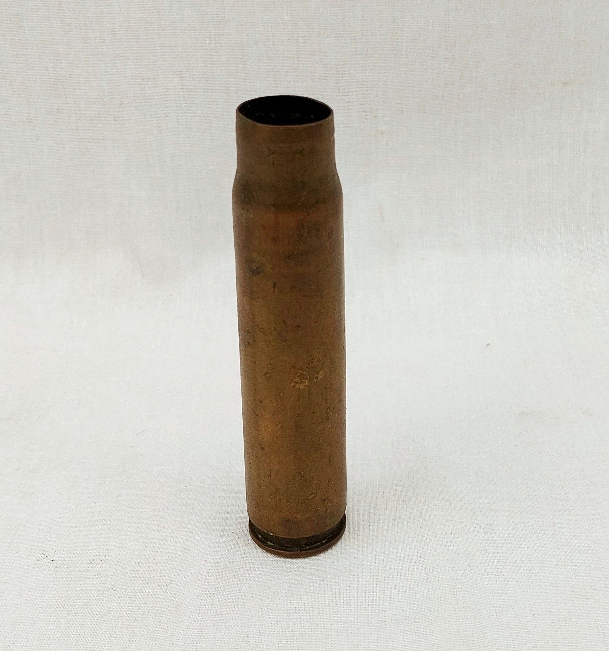 WW2 British 20mm 1941 Cannon Shell Case