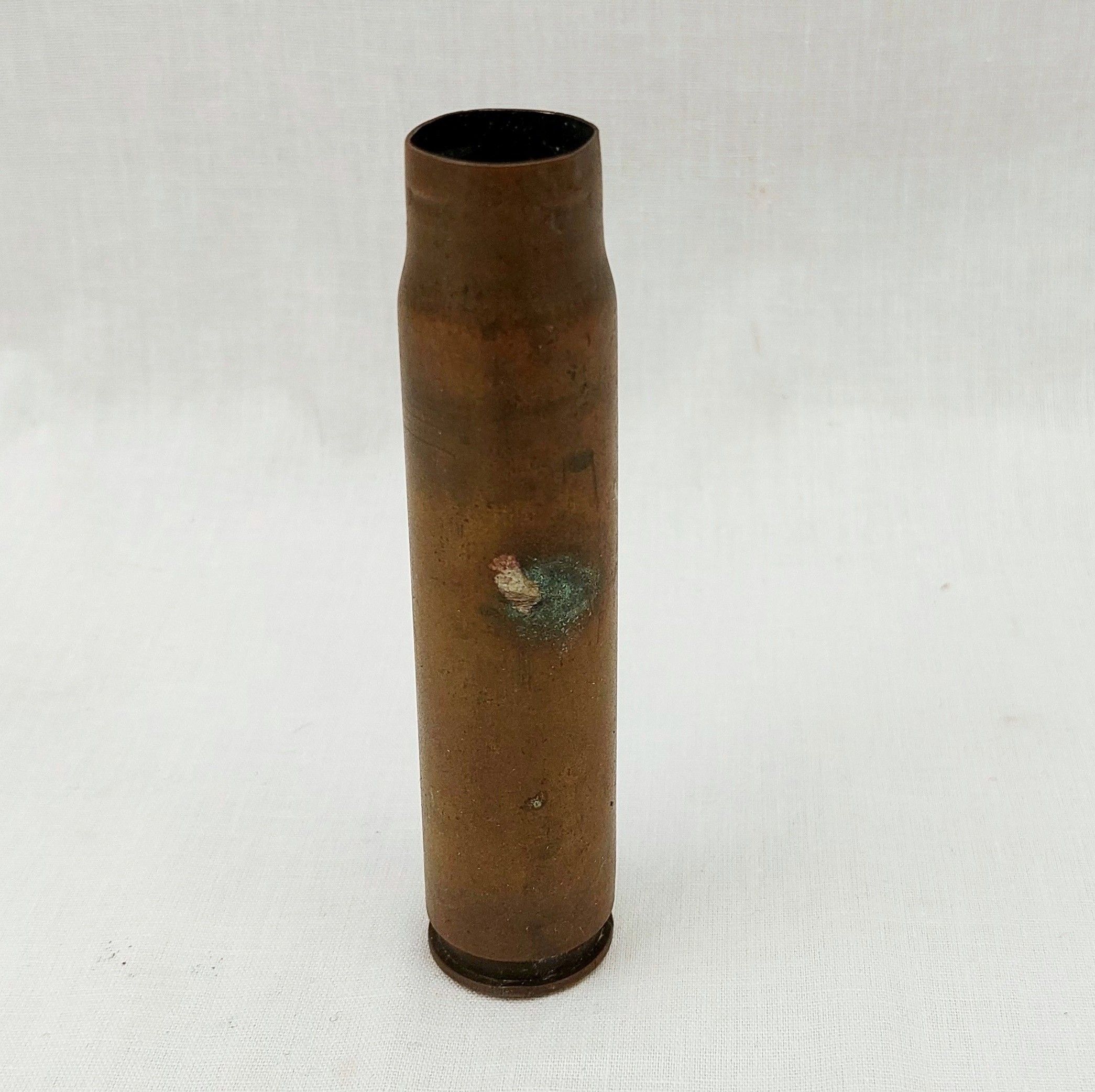 WW2 British 20mm 1941 Cannon Shell Case - Image 3