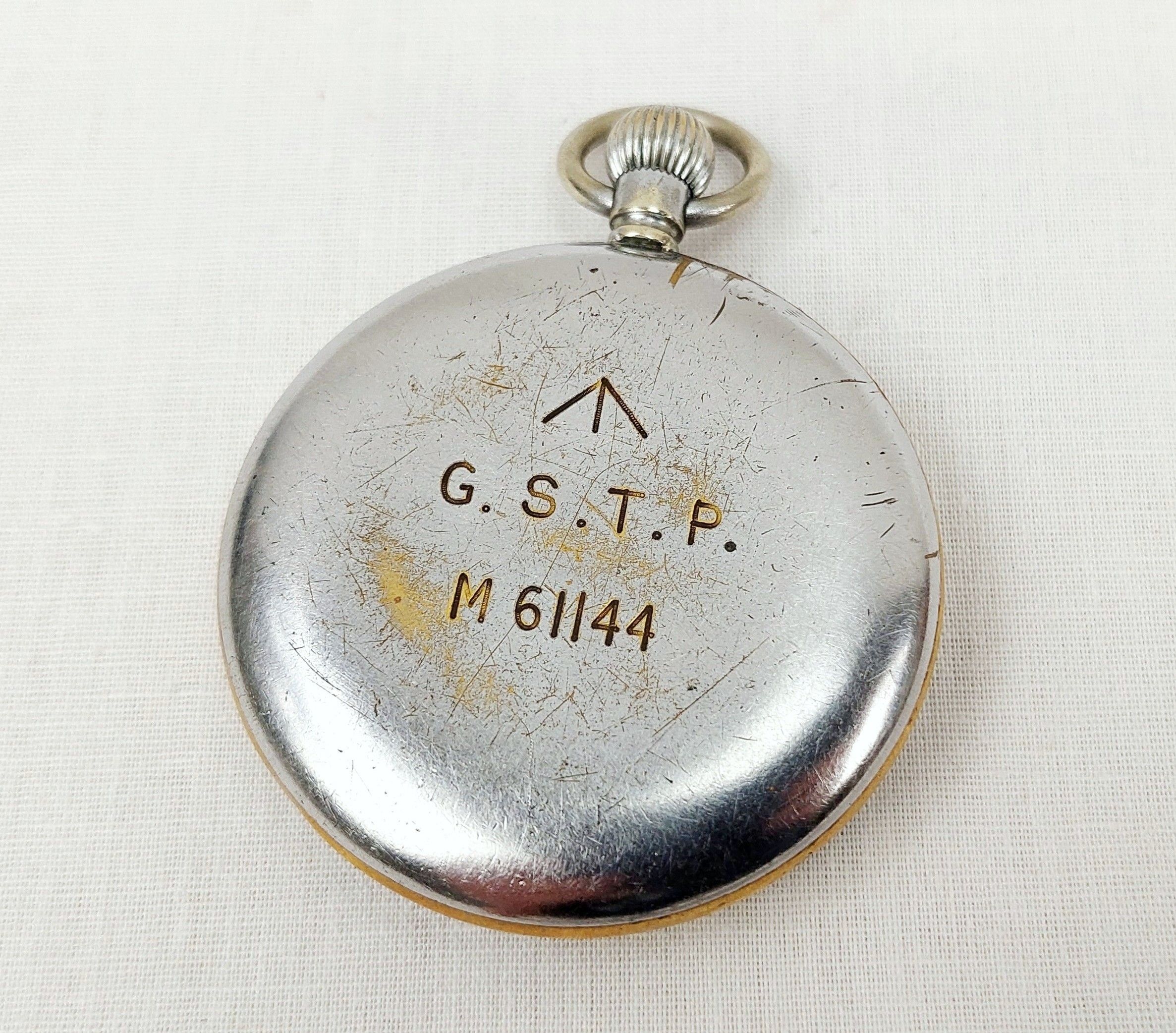 WW2 Cyma GSTP Military Pocket Watch - Image 4