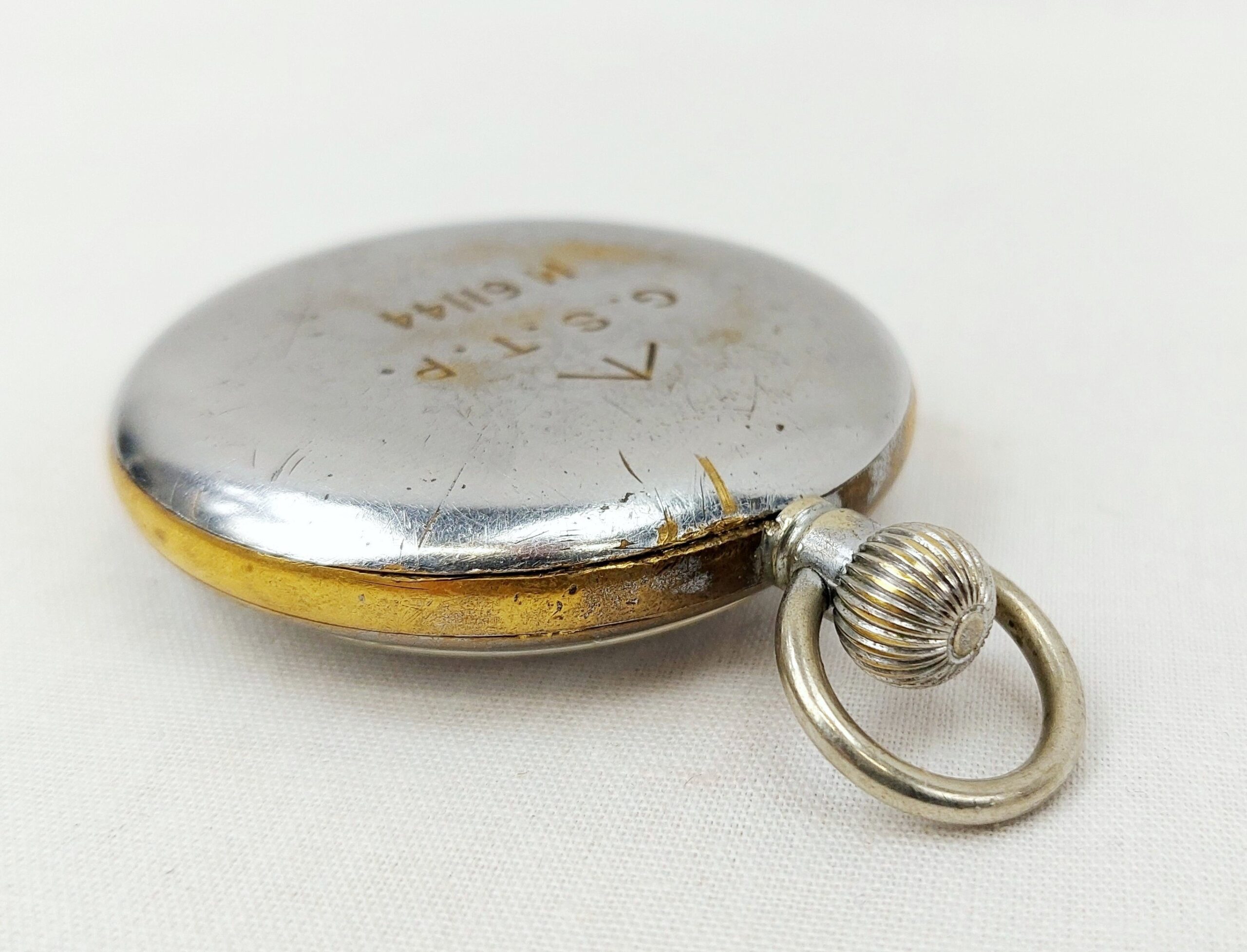 WW2 Cyma GSTP Military Pocket Watch - Image 6