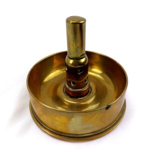 WW2, Dated 1941, 25 Pounder Trench Art Lighter-Ashtray, Made in Canada