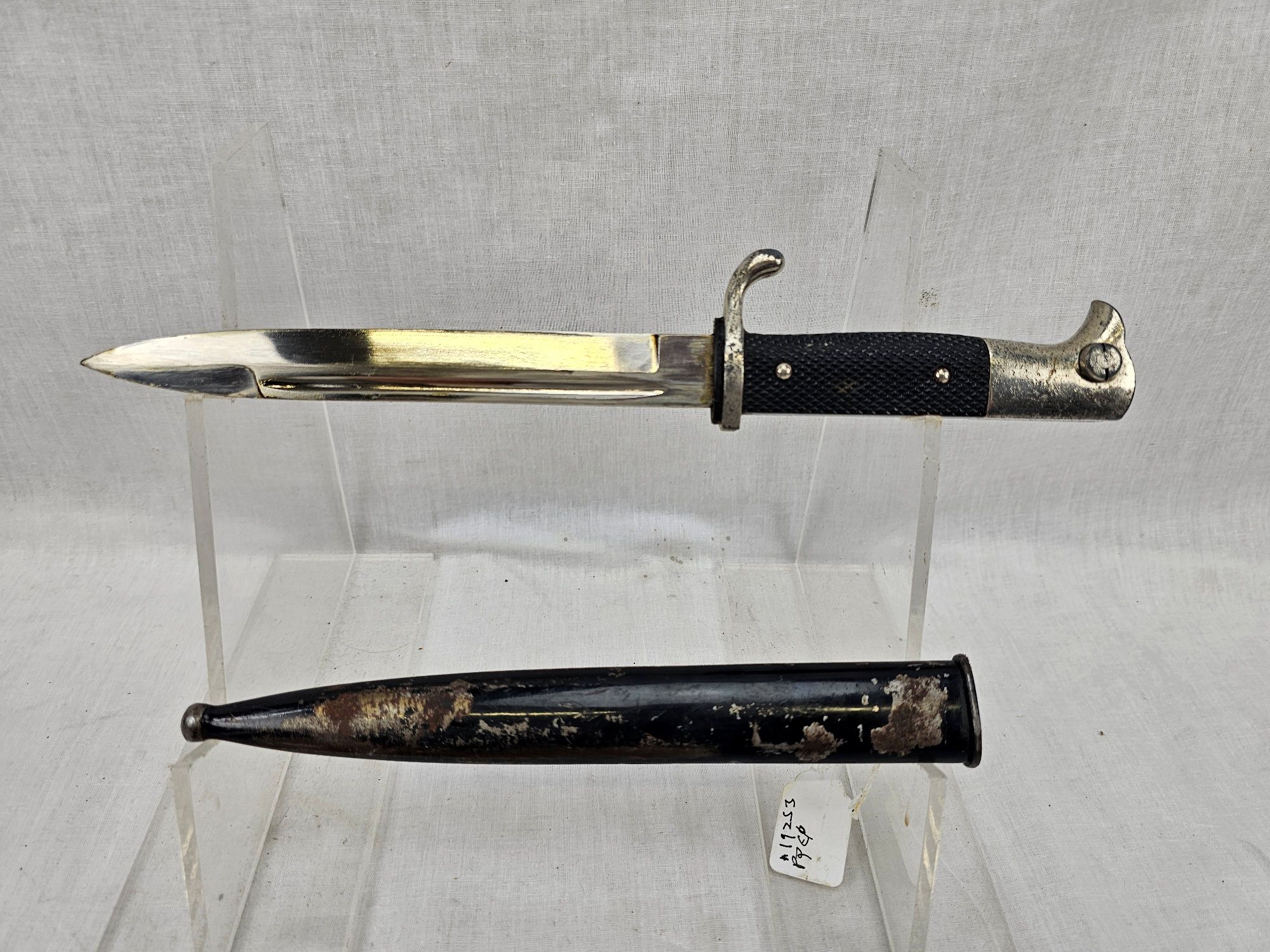 WW2 German K98 Parade Bayonet And Scabbard By Alcoso - Image 3
