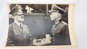 WW2, Period Photograph, Adolf Hitler with Luftwaffe General Brauchitsch