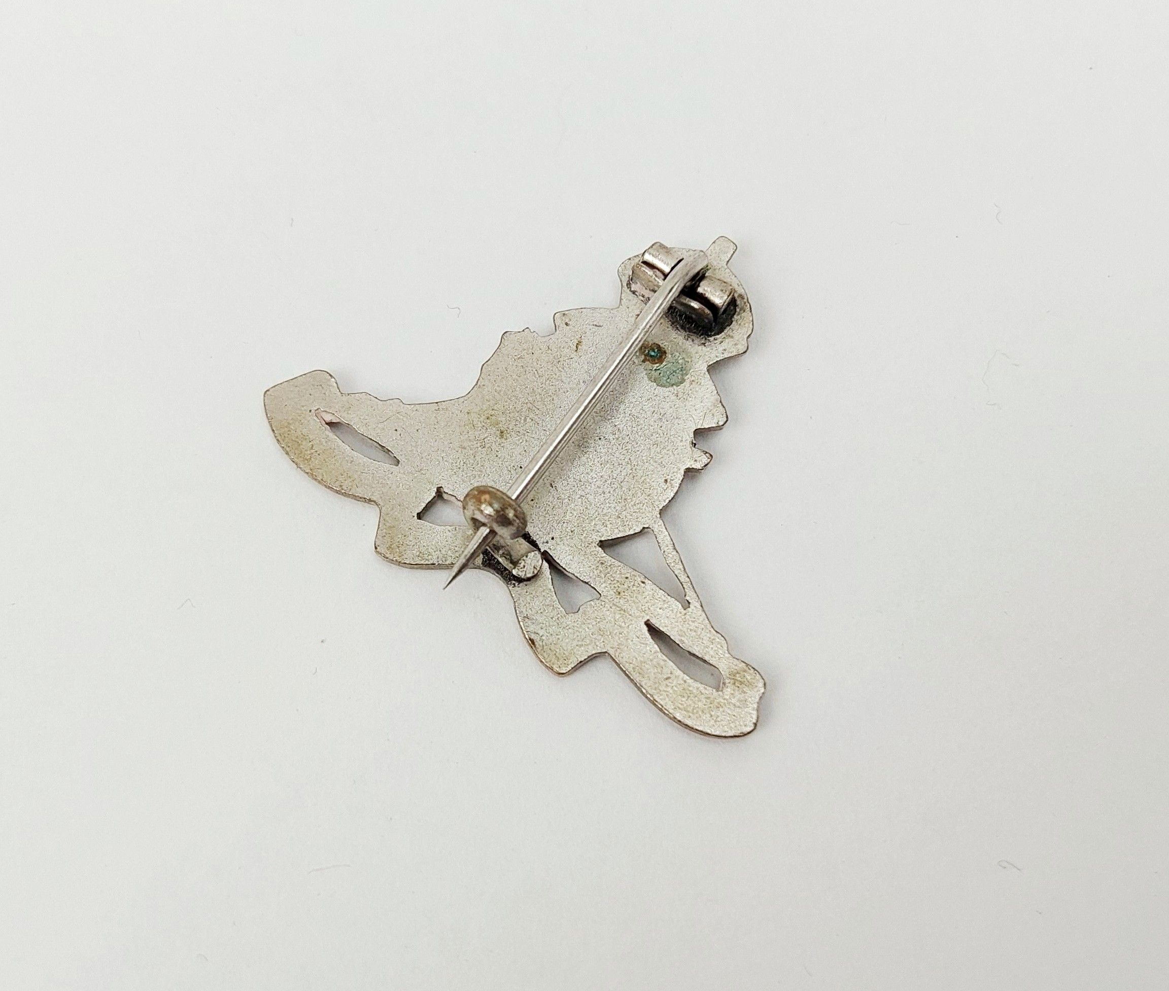 WW2 Royal Artillery Enamelled Sweetheart Badge - Image 2