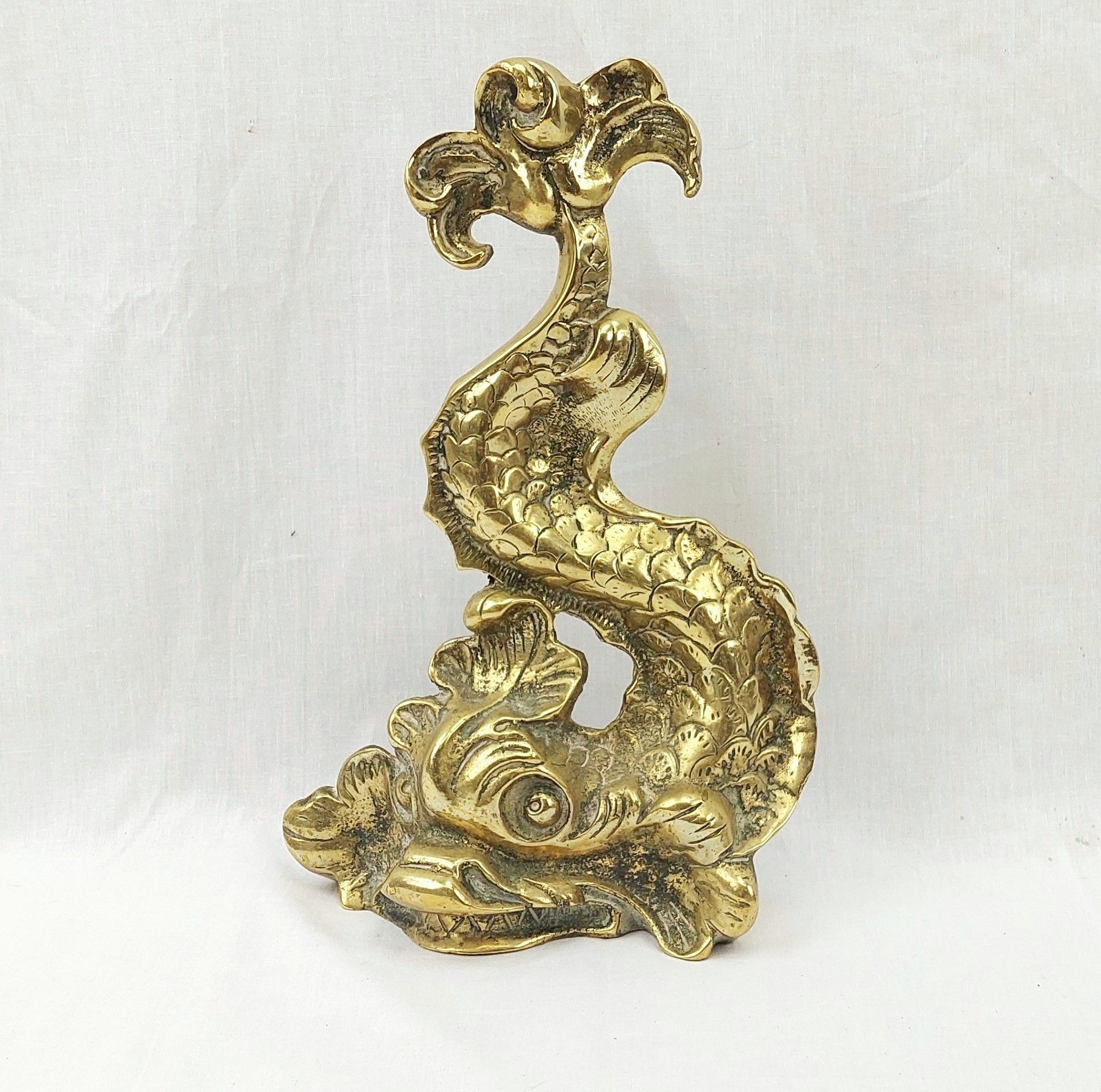 c1910 Royal Navy Dolphin Doorstop