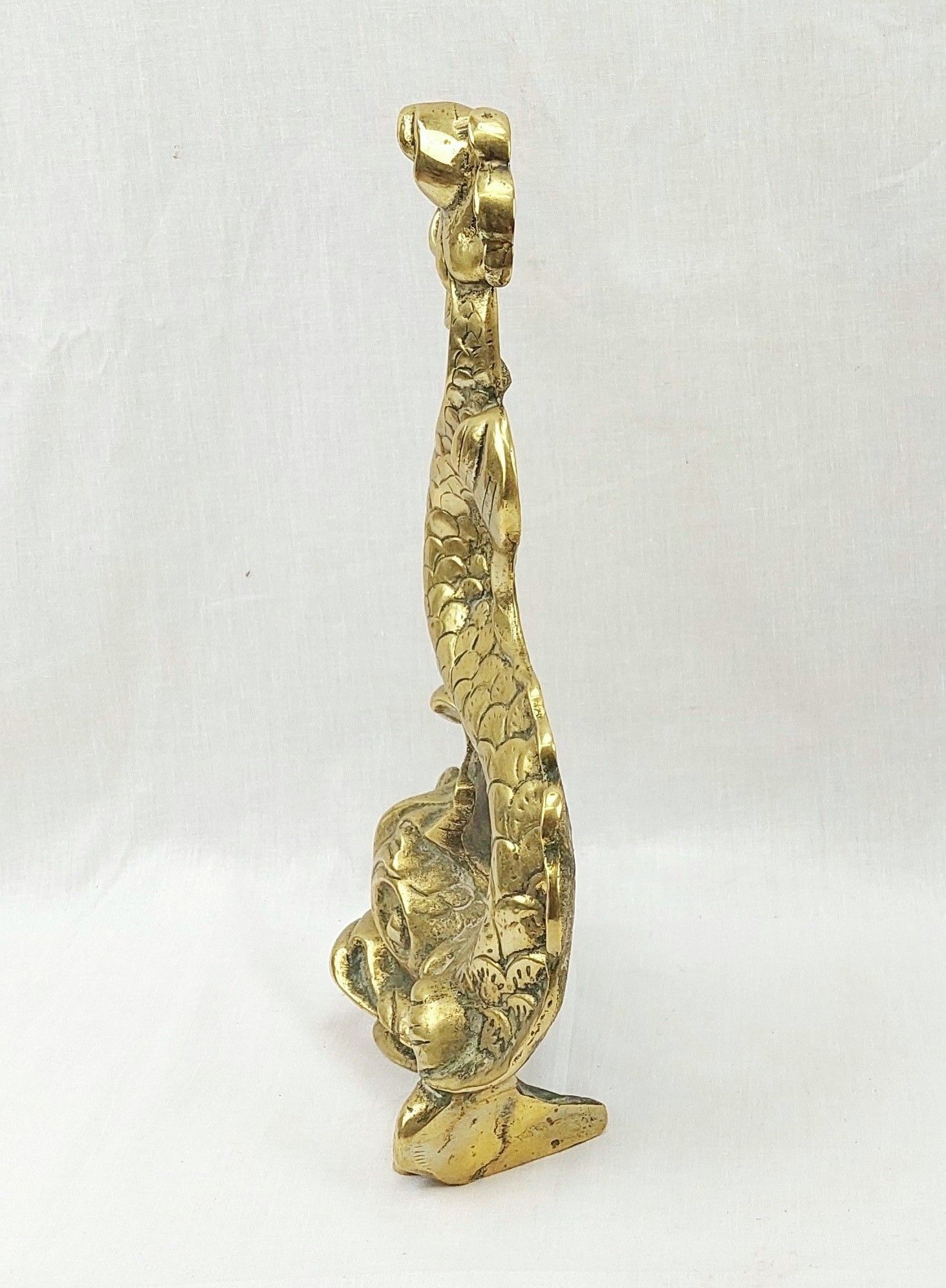 c1910 Royal Navy Dolphin Doorstop - Image 3