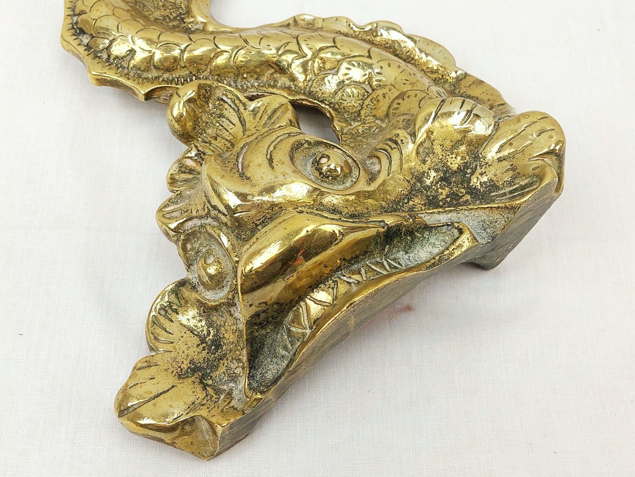 c1910 Royal Navy Dolphin Doorstop - Image 6