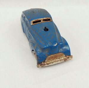 1930s English Made Tinplate Clockwork Car