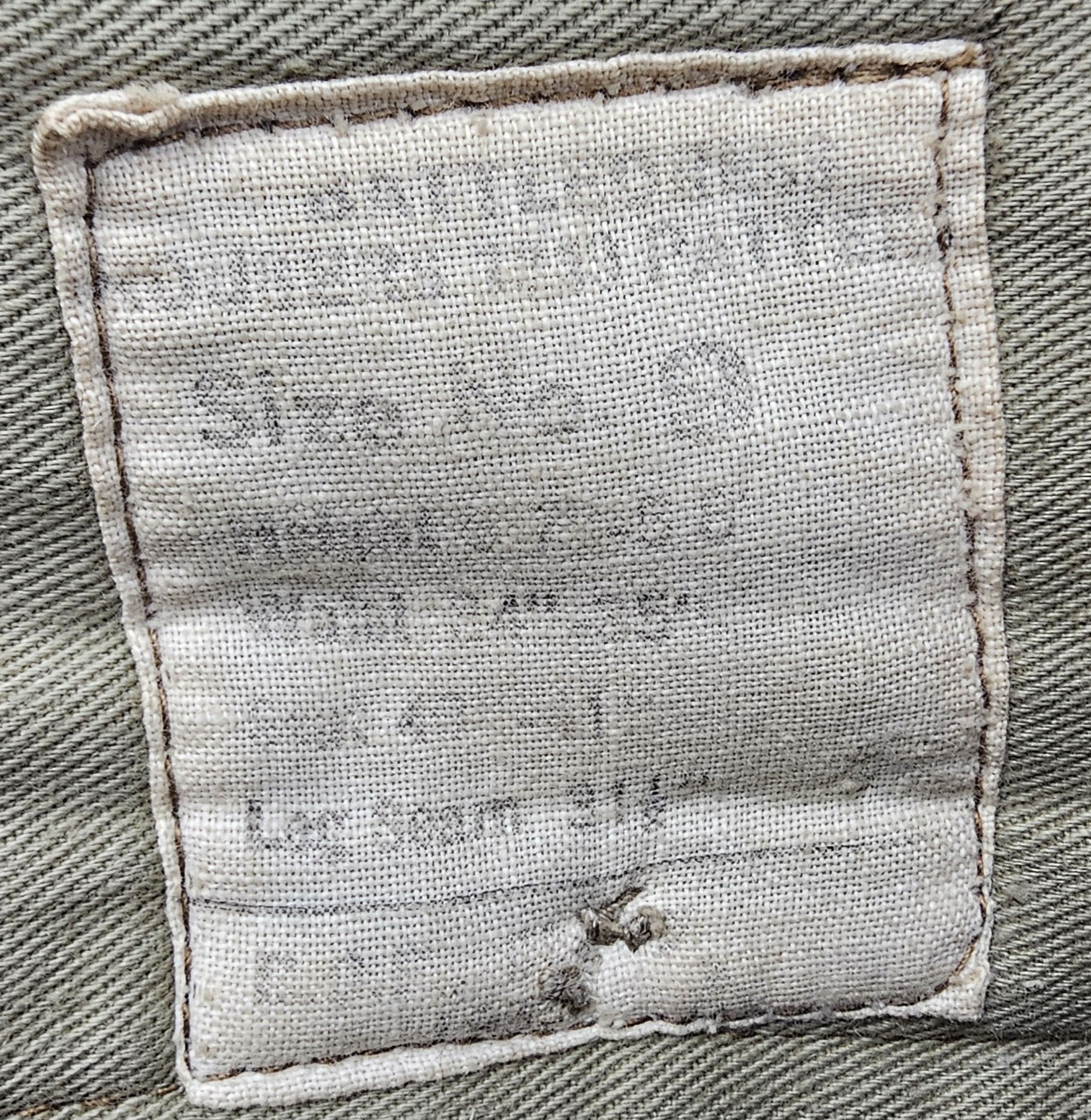 1949 Pattern Battledress Uniform Set (Buffs) Royal East Kent Regiment And GS Medal Named To PTE. M.J Button - Image 13