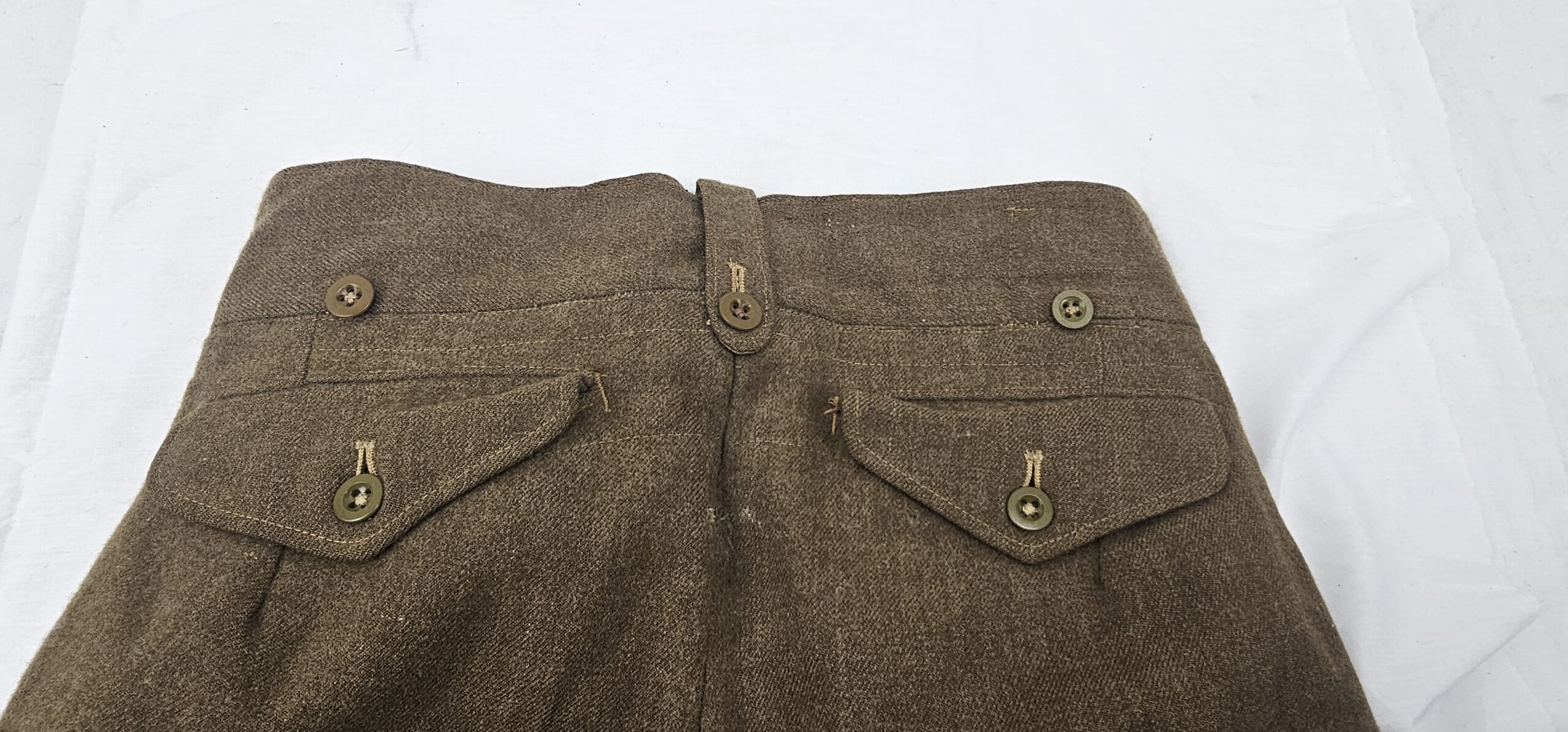 1949 Pattern Battledress Uniform Set (Buffs) Royal East Kent Regiment And GS Medal Named To PTE. M.J Button - Image 14