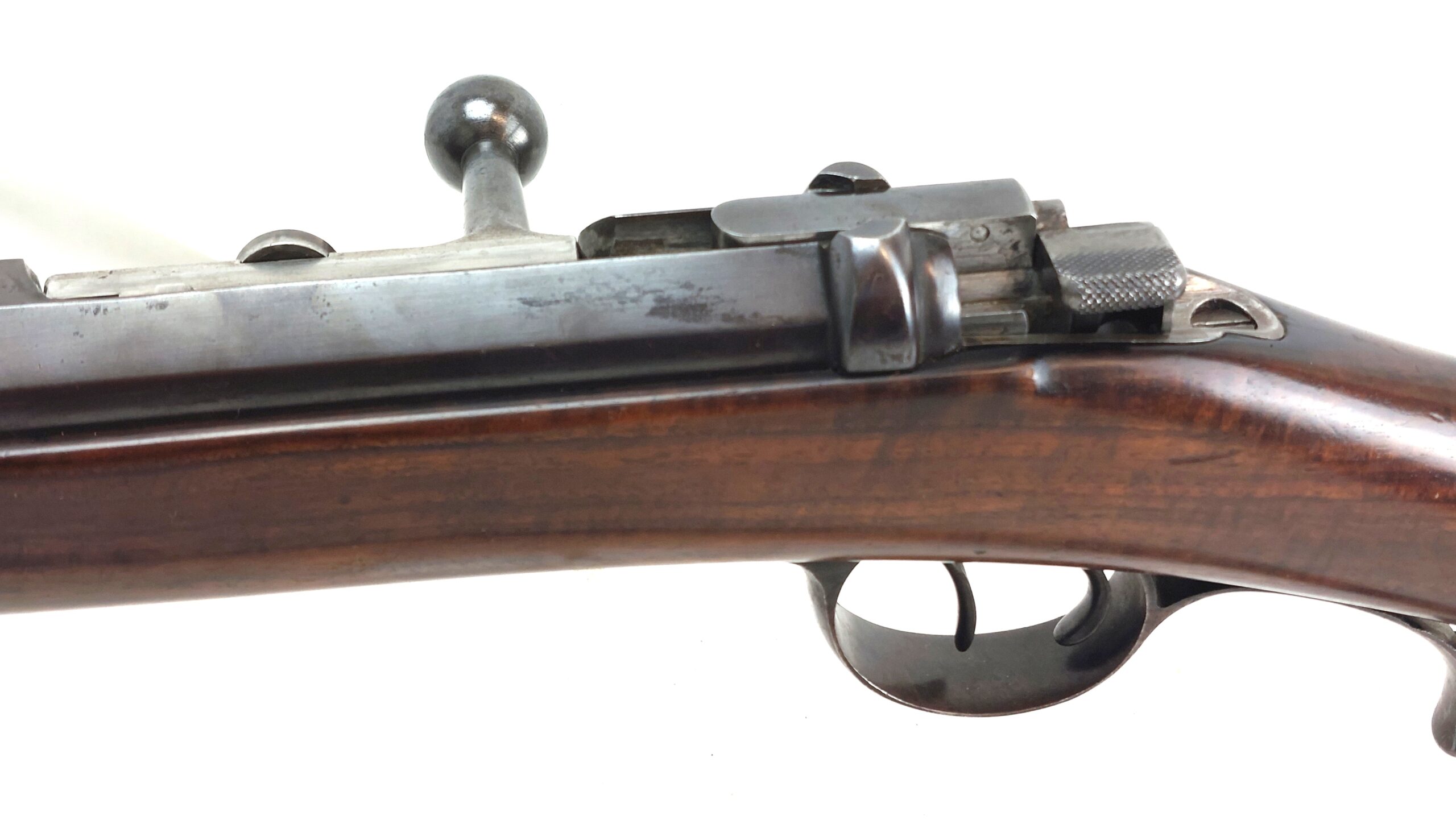 M1871 German Sporterized Double-Trigger Mauser Rifle with Sling - Very Rare - Image 12