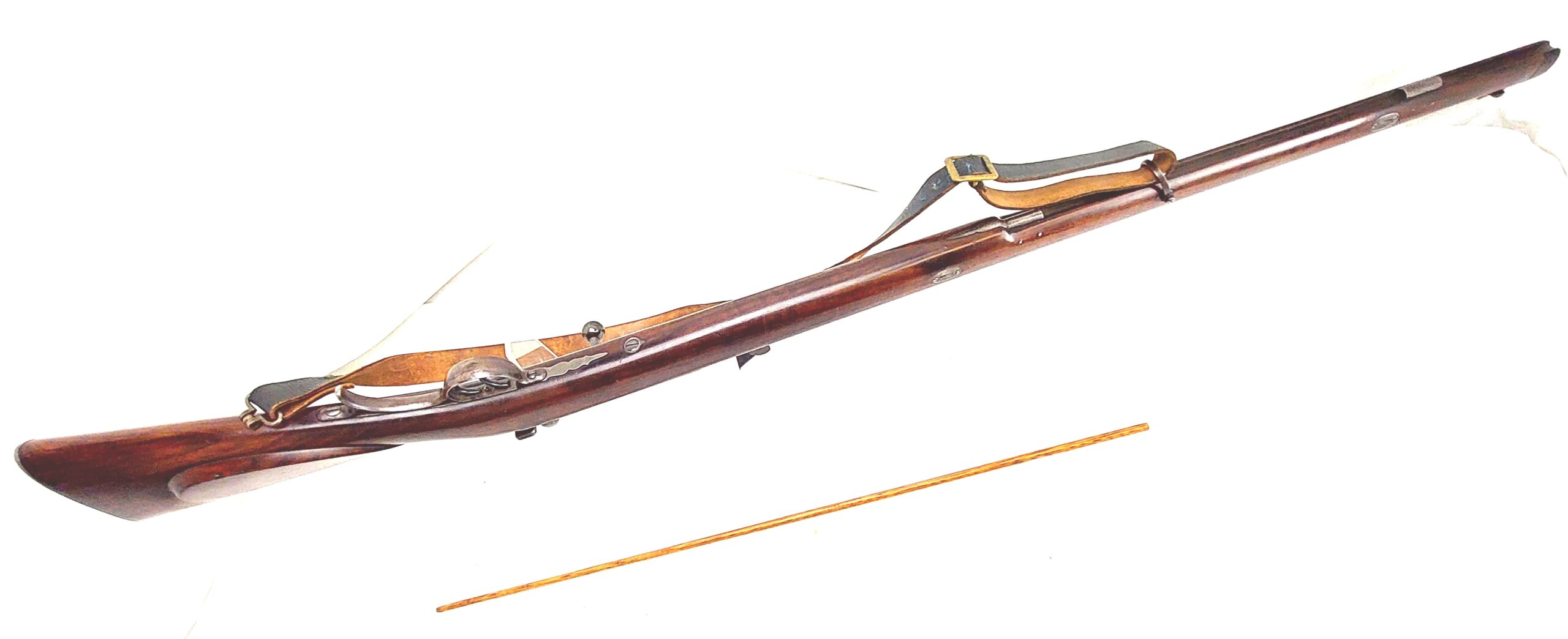 M1871 German Sporterized Double-Trigger Mauser Rifle with Sling - Very Rare - Image 18