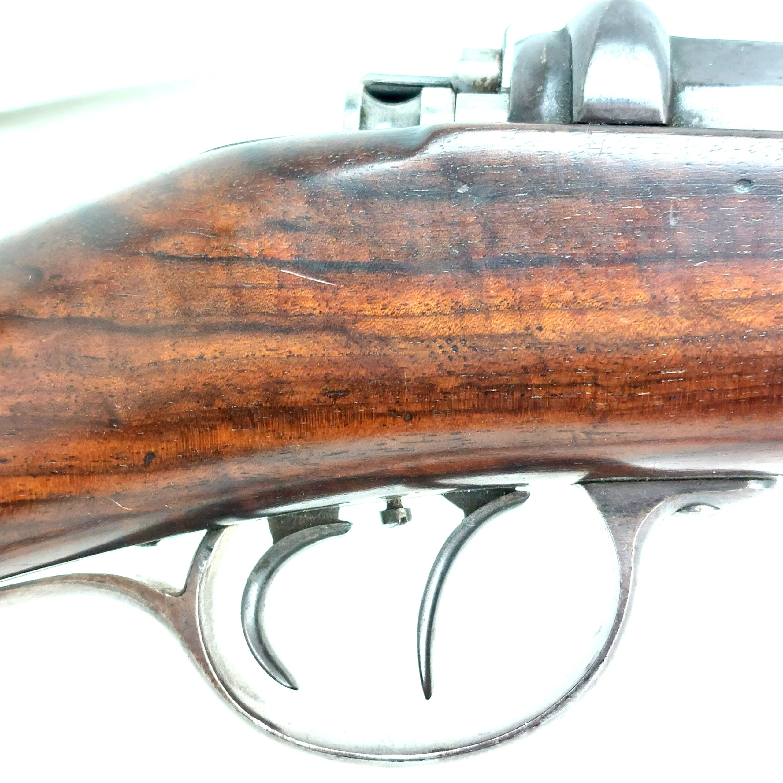 M1871 German Sporterized Double-Trigger Mauser Rifle with Sling - Very Rare - Image 22