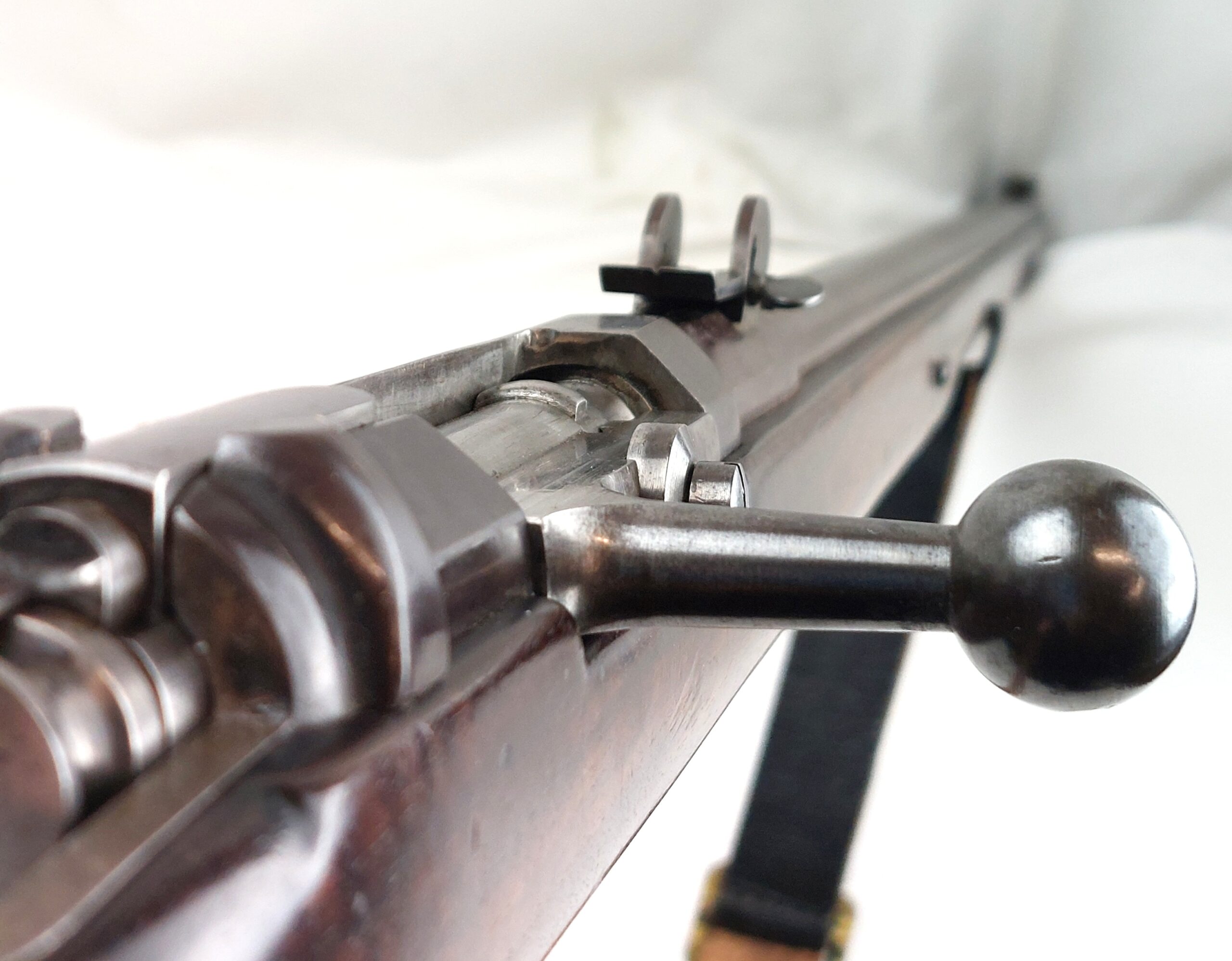 M1871 German Sporterized Double-Trigger Mauser Rifle with Sling - Very Rare - Image 20