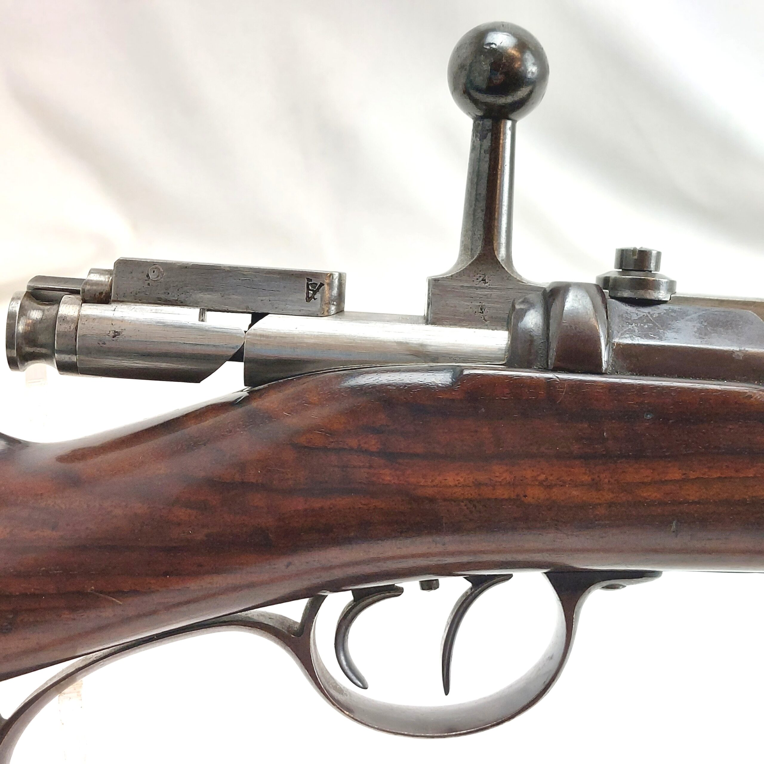 M1871 German Sporterized Double-Trigger Mauser Rifle with Sling - Very Rare - Image 28