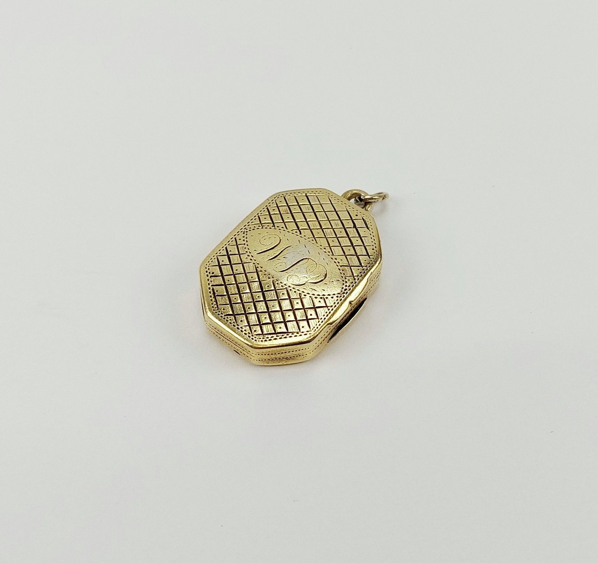 c1815 Birmingham Georgian Sterling Silver Miniature Vinaigrette By Matthew Linwood - Image 4