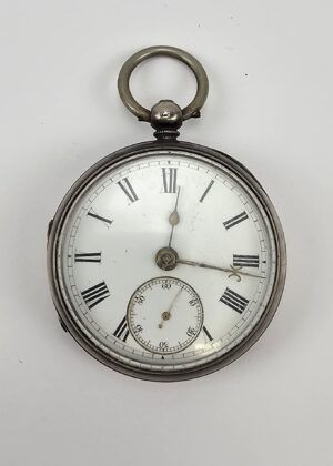 Birmingham 1905 Sterling Silver Pocket Watch
