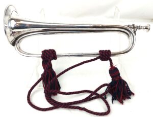 British, Henry Potter & Co Military Bugle, Marked 4