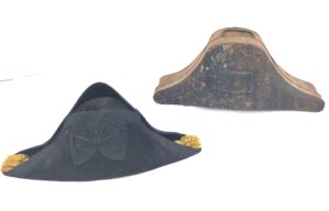 British, Royal Navy Bicorn with Original Carrying Box