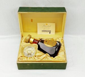 Cased 1976 Courviosier VSOP Cognac In Bacarrat Crystal Decanter