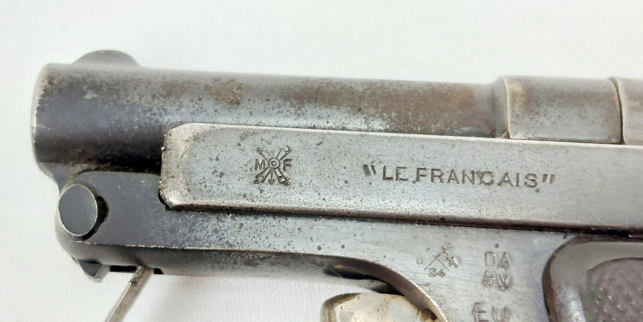 EU Spec Deactivated FN 6.35mm Le Francais Semi Automatic Pistol And Purse Holster - Image 7