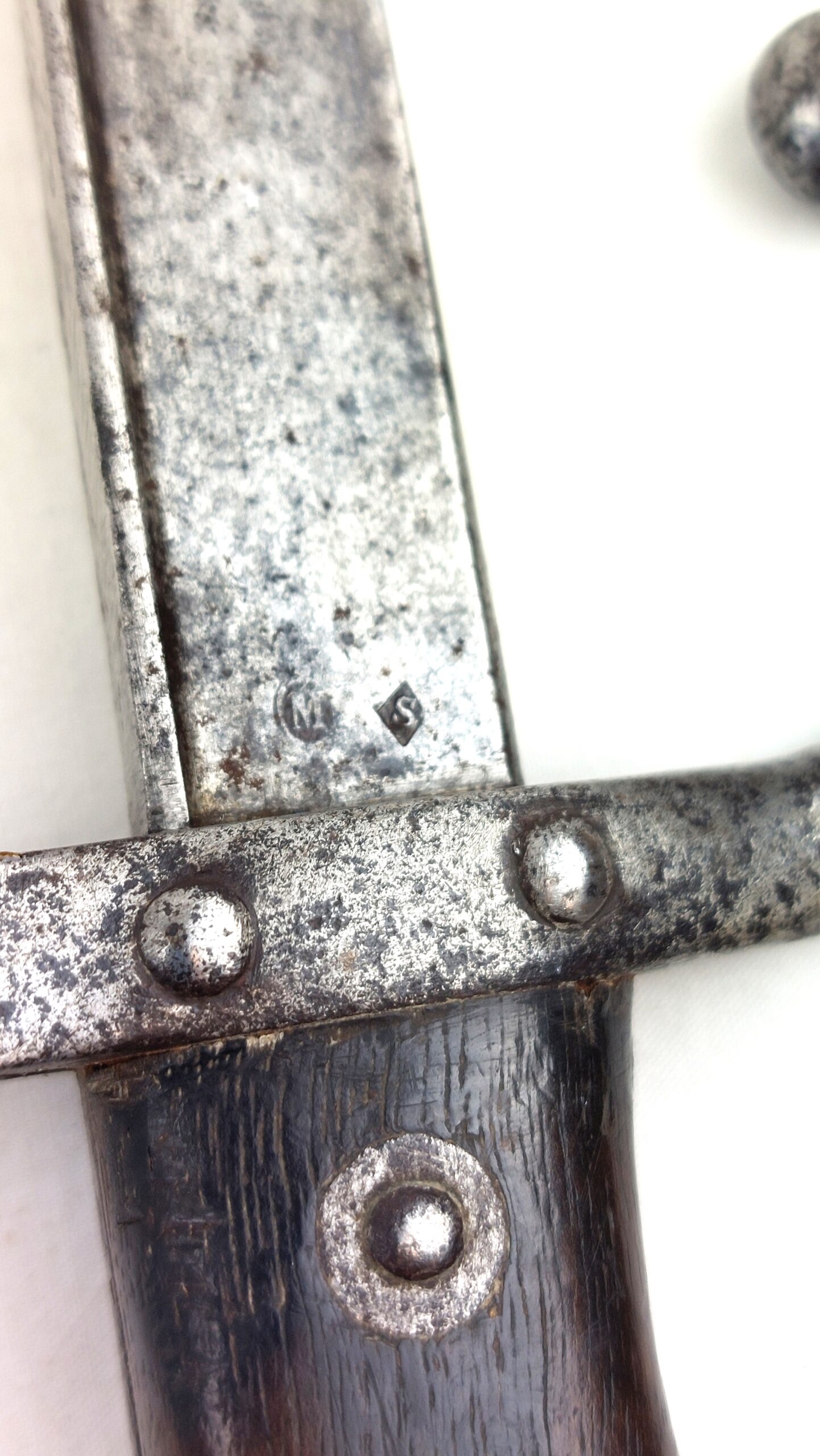 France, M1874 T-Back Gras Sword Bayonet, Dated August 1876, Made at Armes de St. Etienne - Image 10