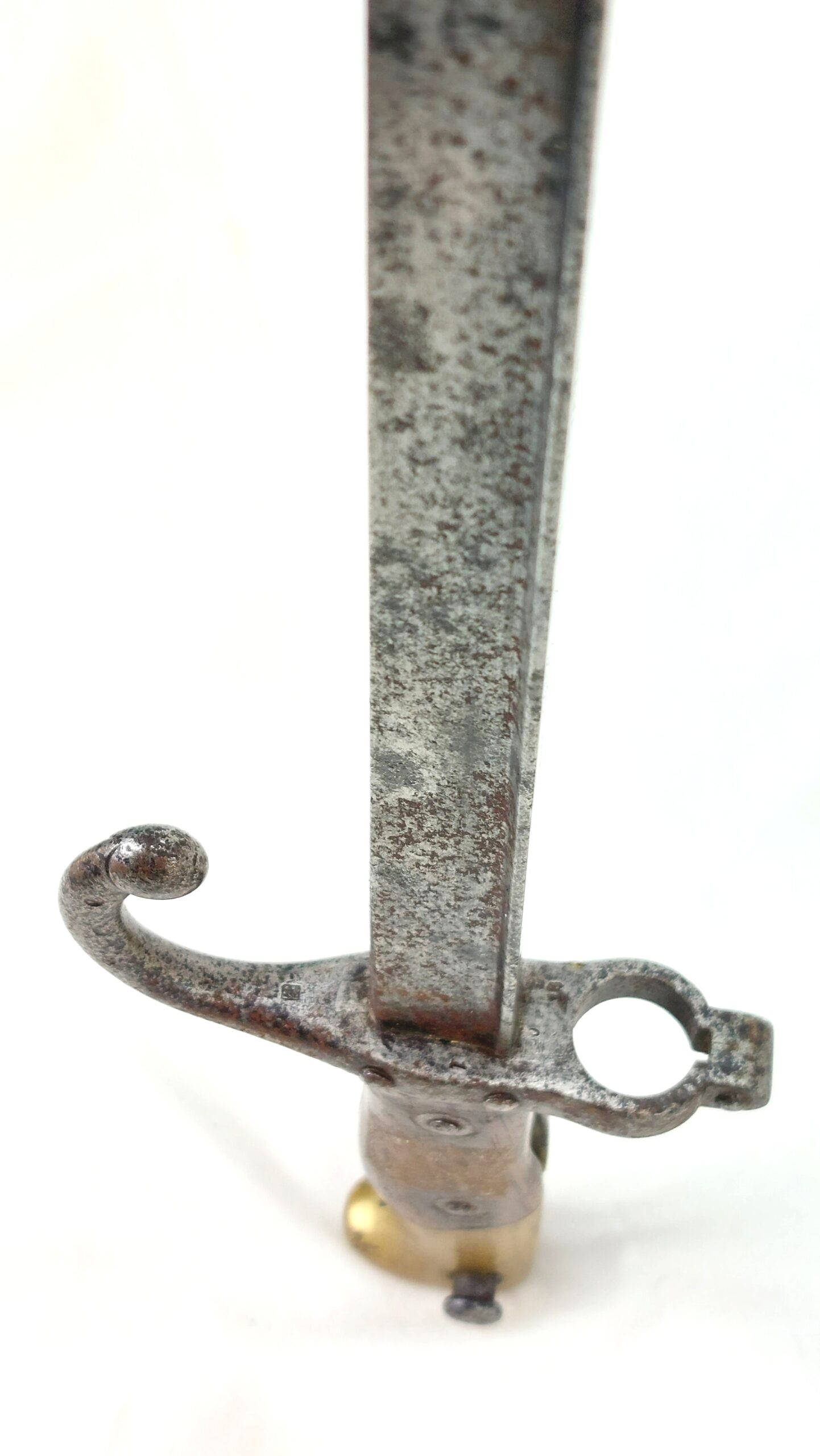 France, M1874 T-Back Gras Sword Bayonet, Dated August 1876, Made at Armes de St. Etienne - Image 12