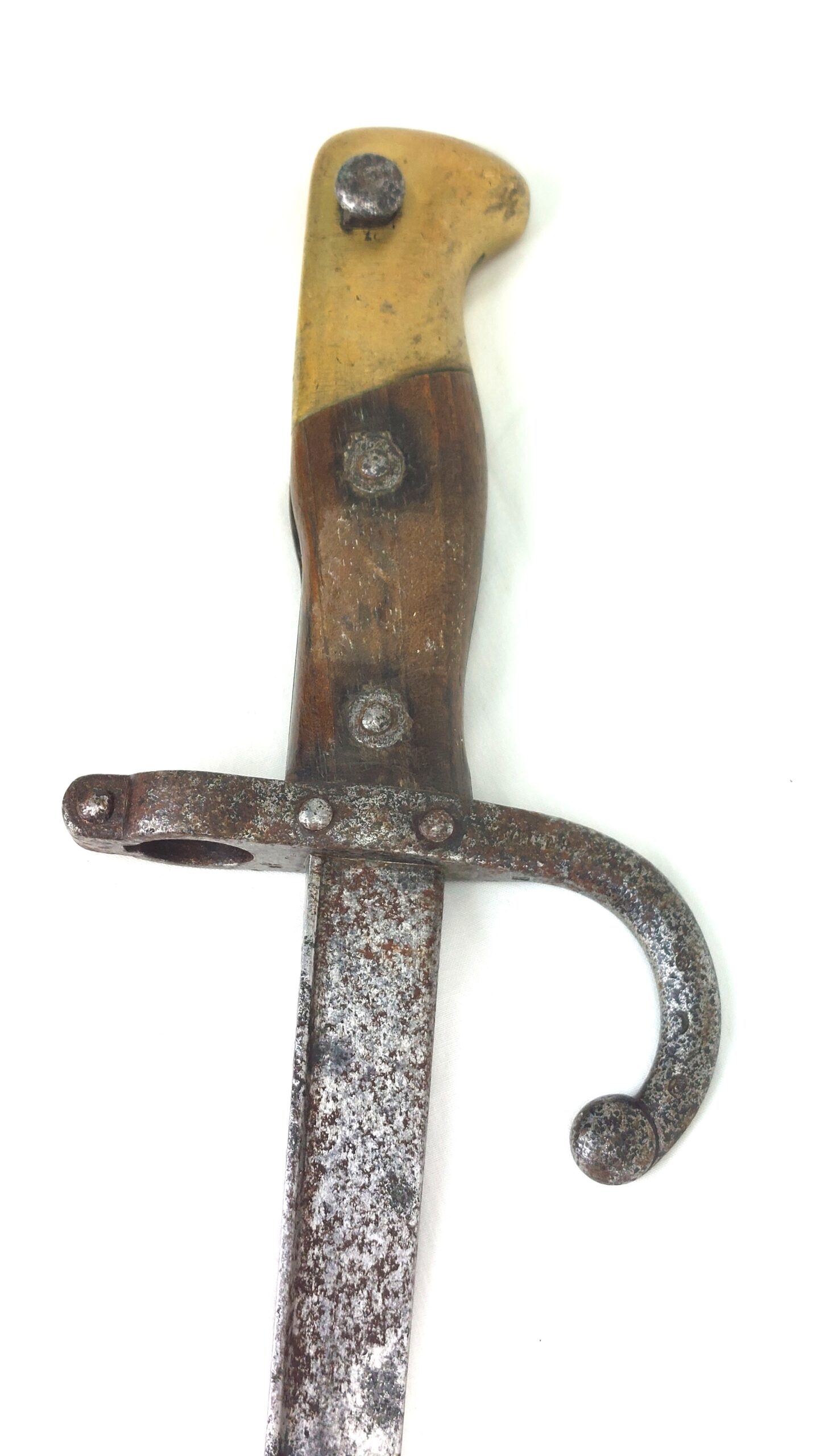 France, M1874 T-Back Gras Sword Bayonet, Dated August 1876, Made at Armes de St. Etienne - Image 17