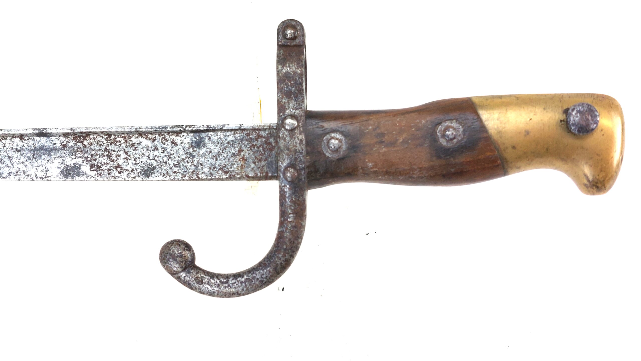 France, M1874 T-Back Gras Sword Bayonet, Dated August 1876, Made at Armes de St. Etienne - Image 6