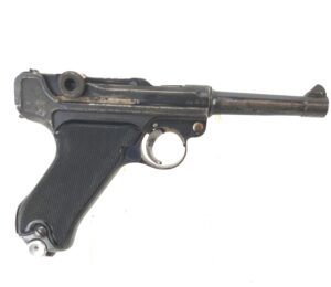 Rare Find: German, WW2, 9mm Krieghoff Suhl PO8 Luger Automatic Pistol, Luftwaffe Contract, Dated 1940, Deactivated