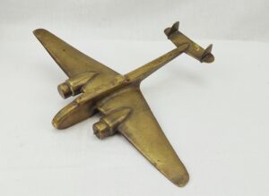 Large WW2 Trench Art Model Of A Handley Page Hampden Bomber