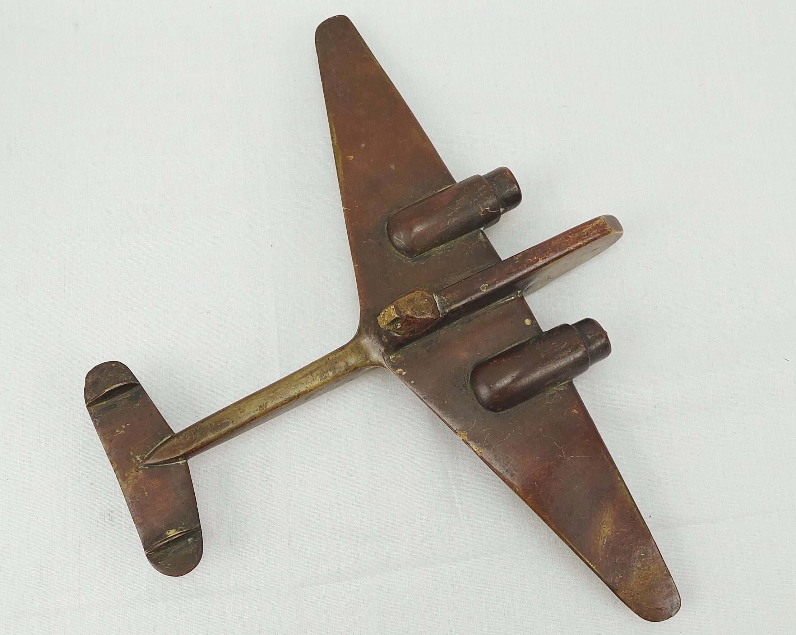 Large WW2 Trench Art Model Of A Handley Page Hampden Bomber - Image 3