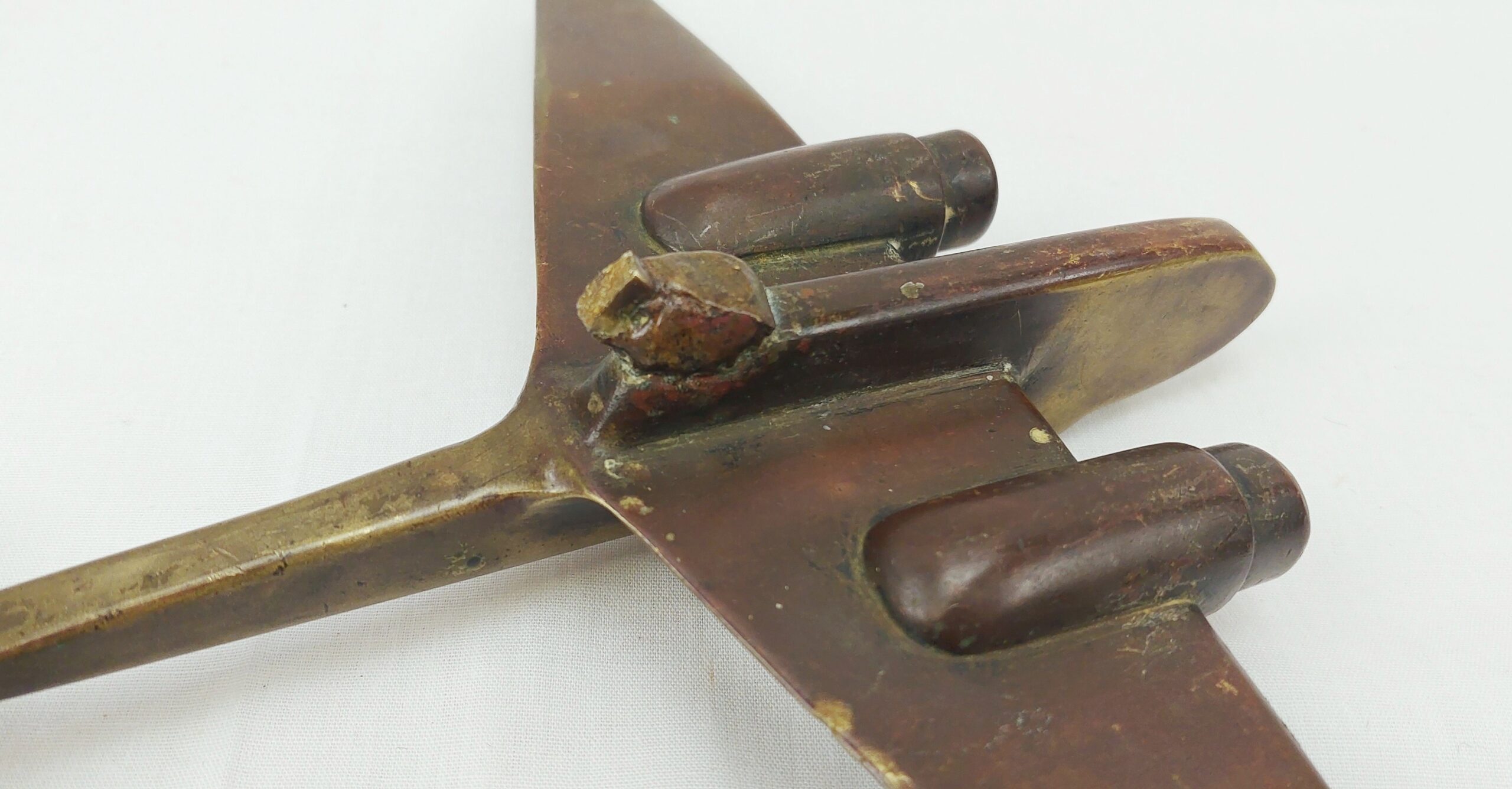 Large WW2 Trench Art Model Of A Handley Page Hampden Bomber - Image 5