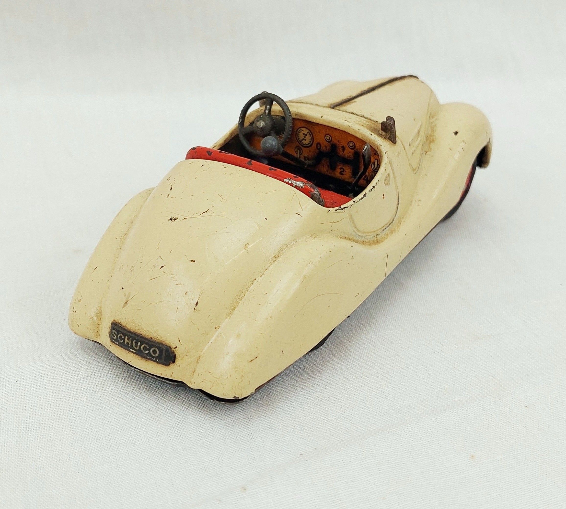 Schuco 4001 Examico Tinplate Clockwork Car With 4 Gears - Image 3