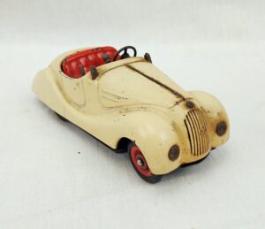 Schuco 4001 Examico Tinplate Clockwork Car With 4 Gears