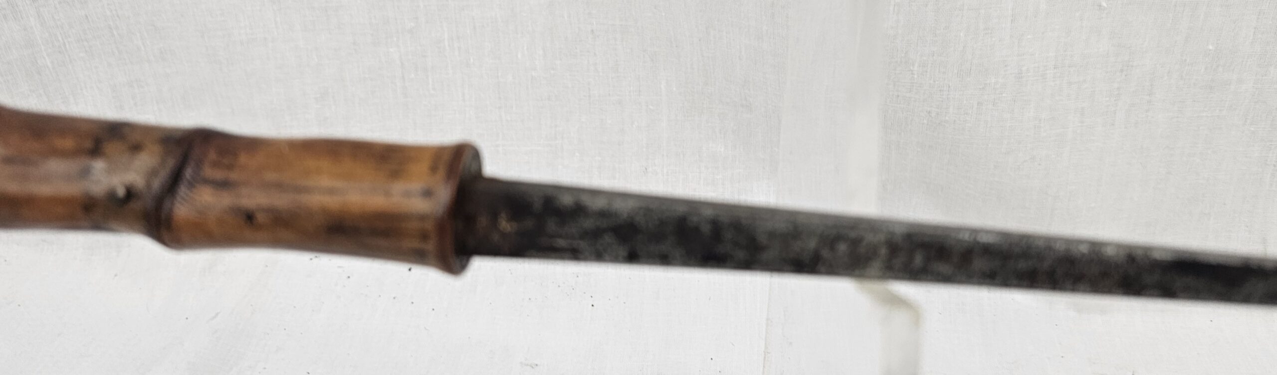 Victorian Bamboo Scabbard Solingen Sword Stick - Image 3