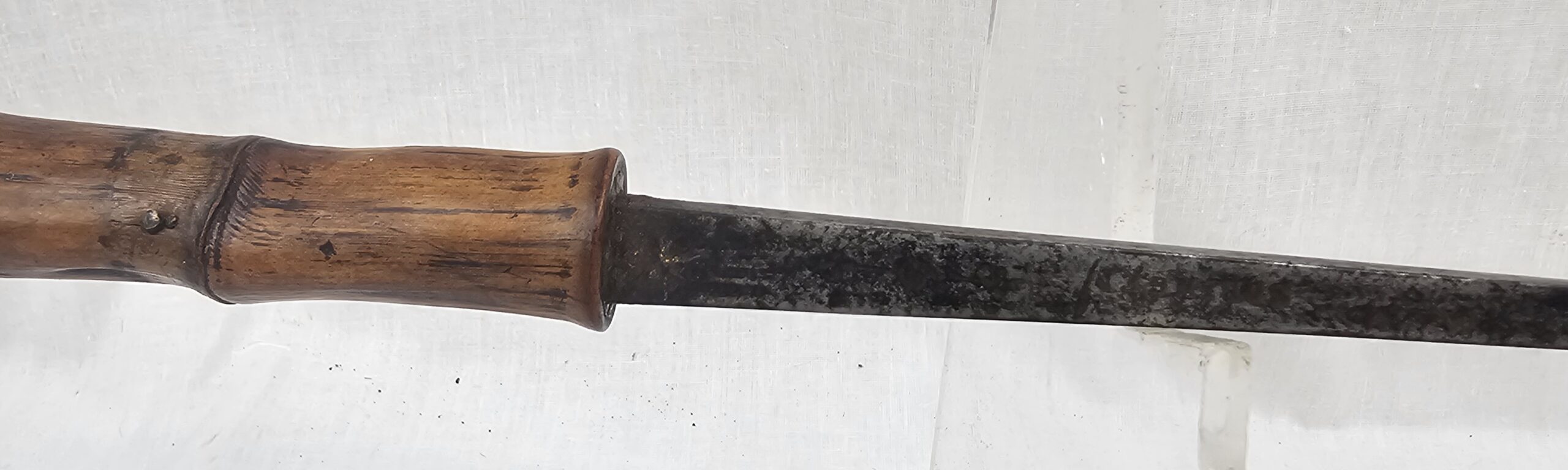 Victorian Bamboo Scabbard Solingen Sword Stick - Image 2
