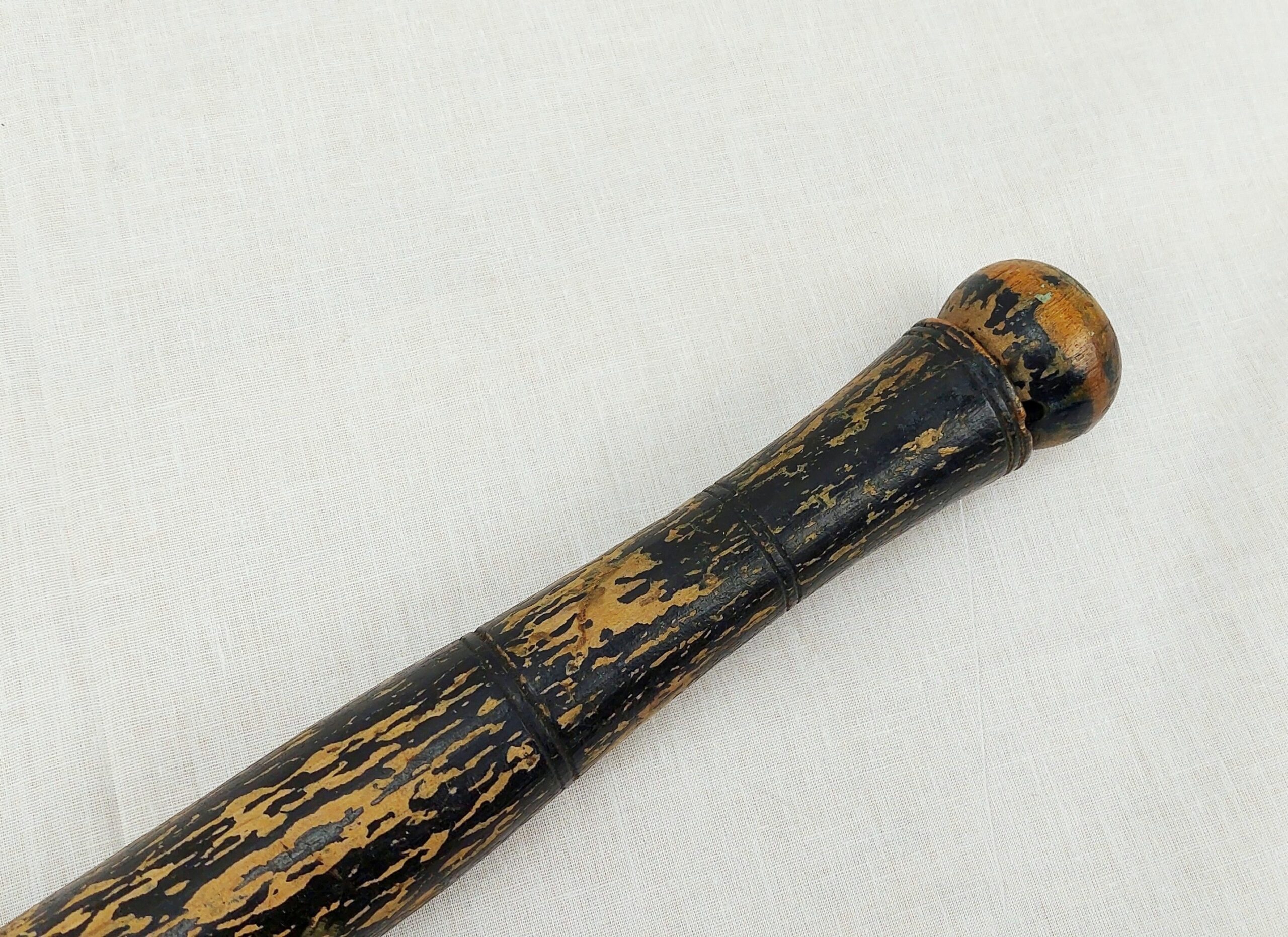 Victorian Police Constables Wooden Truncheon - Image 5