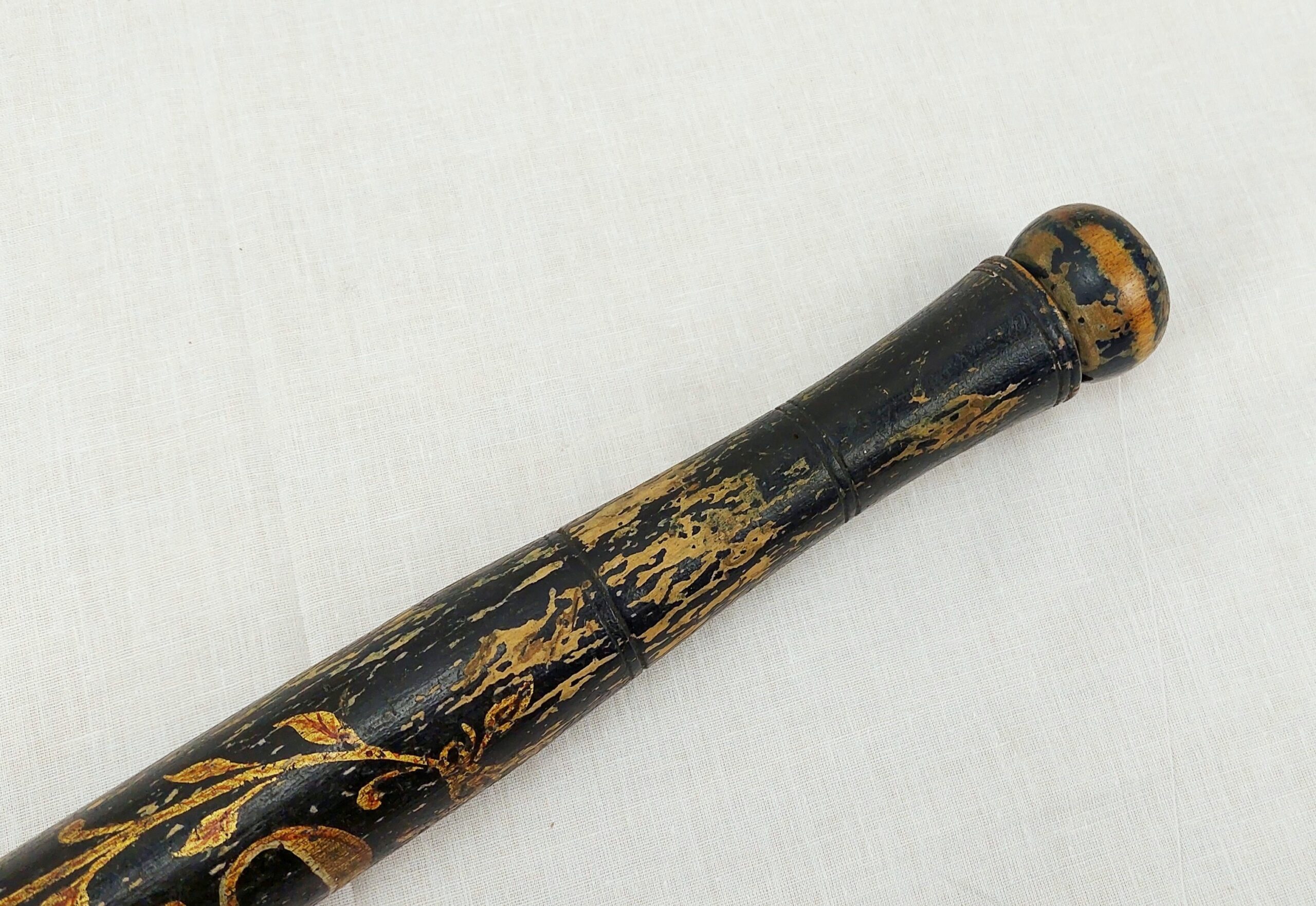 Victorian Police Constables Wooden Truncheon - Image 4