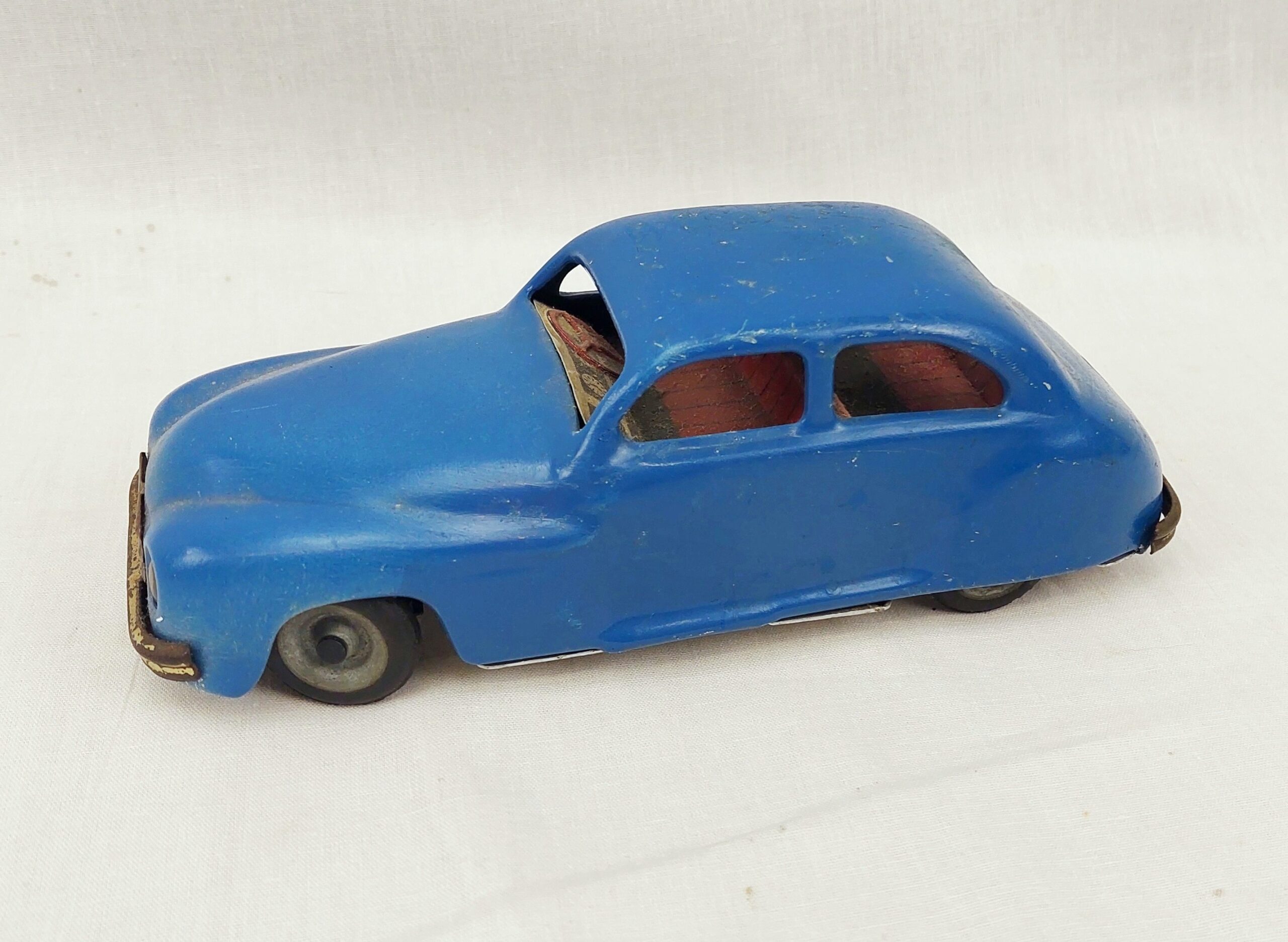 Vintage 1960s Chad Valley Harbone Tin Plate Car