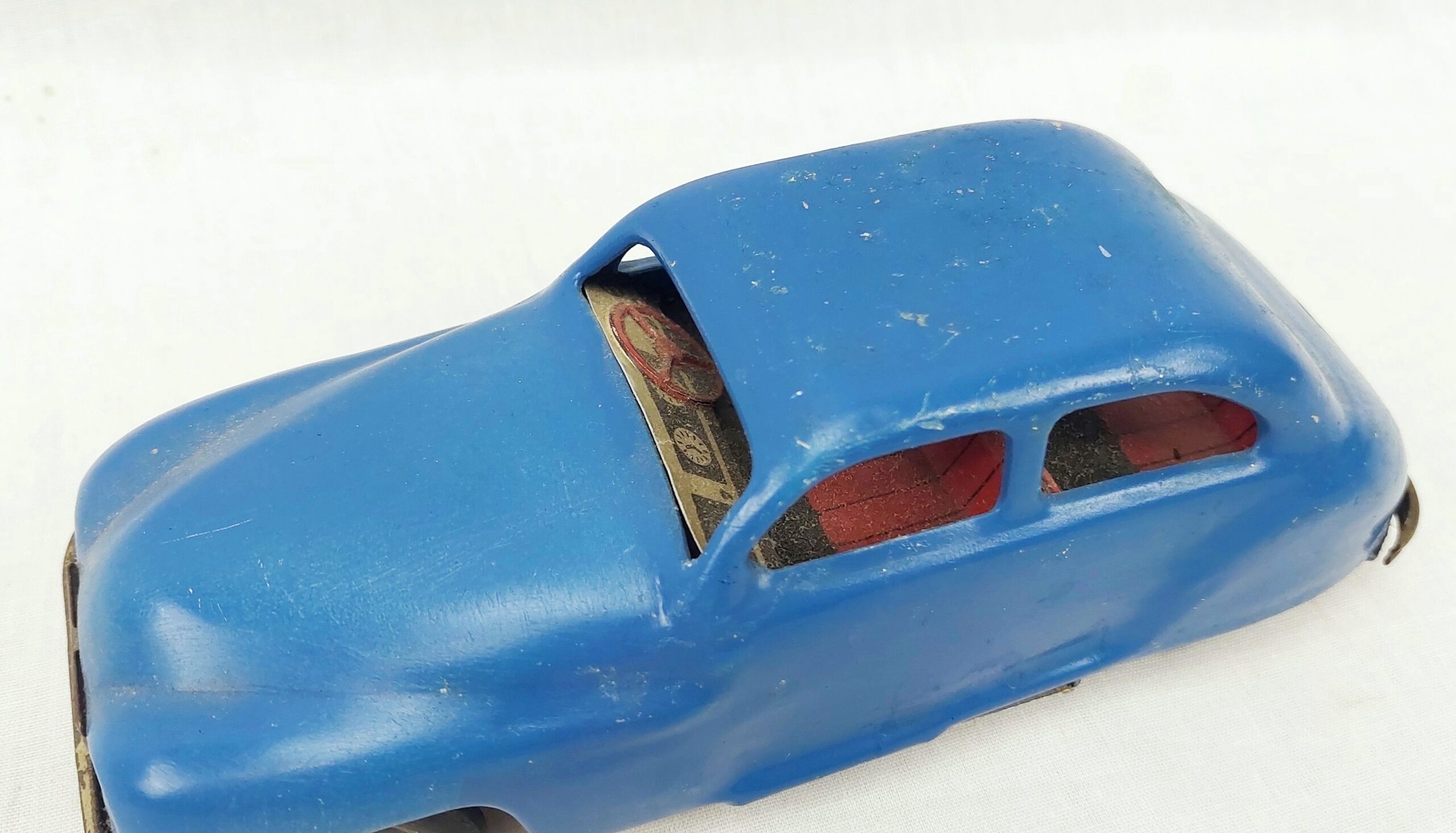 Vintage 1960s Chad Valley Harbone Tin Plate Car - Image 5