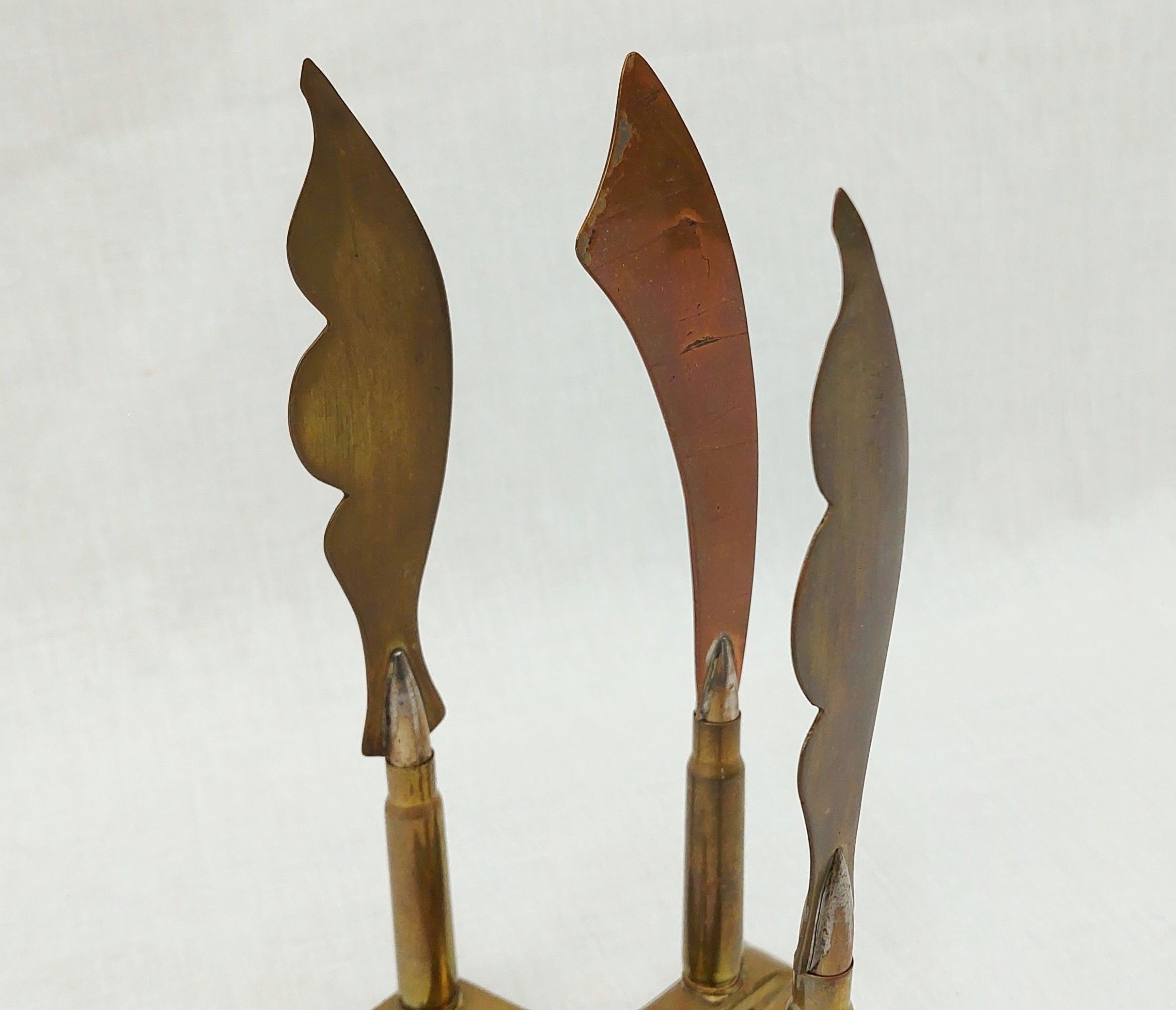 WW1 Trench Art Paper Knife Stand - Image 5